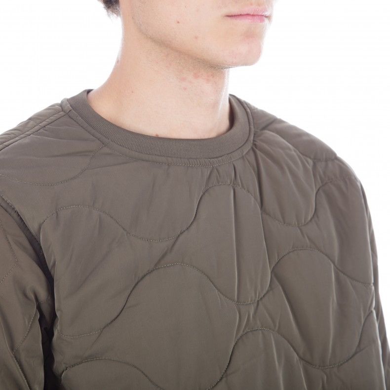 Maharishi Quilted crew neck Insulated Sweatshirt Size US S / EU 44-46 / 1 - 3 Thumbnail