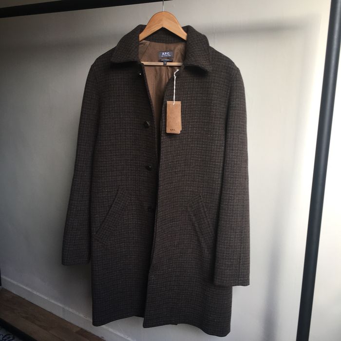 Apc hot sale portobello coat