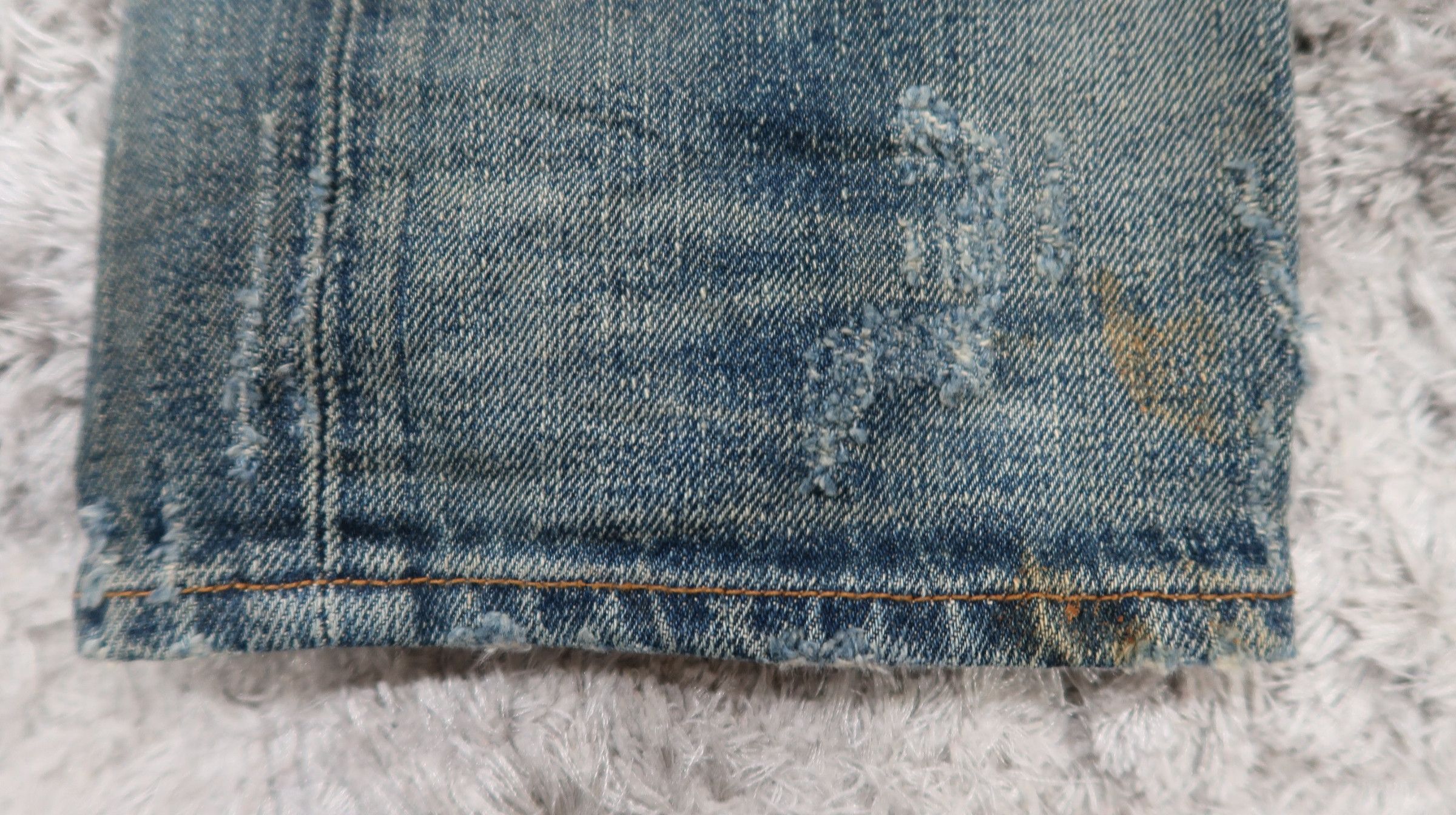 Denim & Supply Ralph Lauren Denim + Supply Ralph Lauren Distress Slim Jeans Size US 36 / EU 52 - 10 Thumbnail