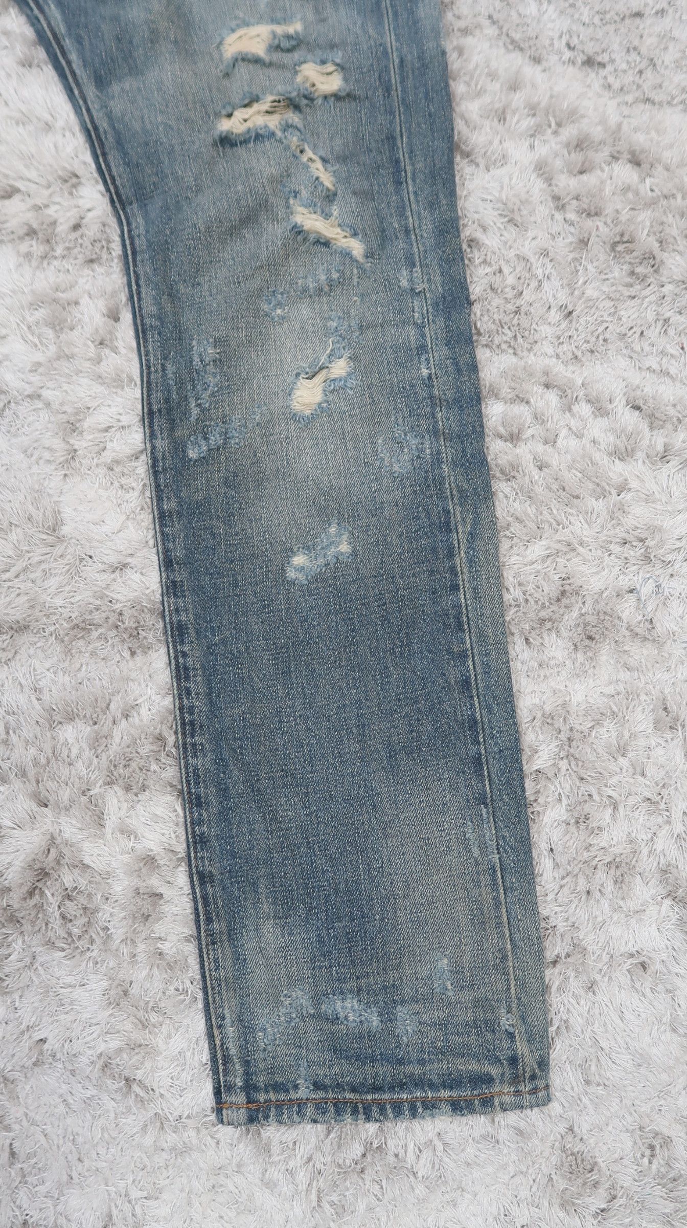 Denim & Supply Ralph Lauren Denim + Supply Ralph Lauren Distress Slim Jeans Size US 36 / EU 52 - 3 Thumbnail