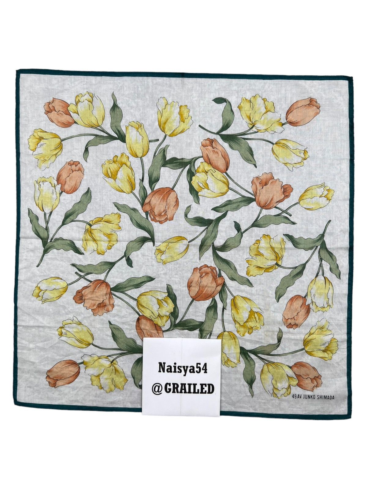 Junko Shimada Junko Shimada Handkerchief Neckerchief Bandana Pocketsquare Size ONE SIZE - 6 Thumbnail