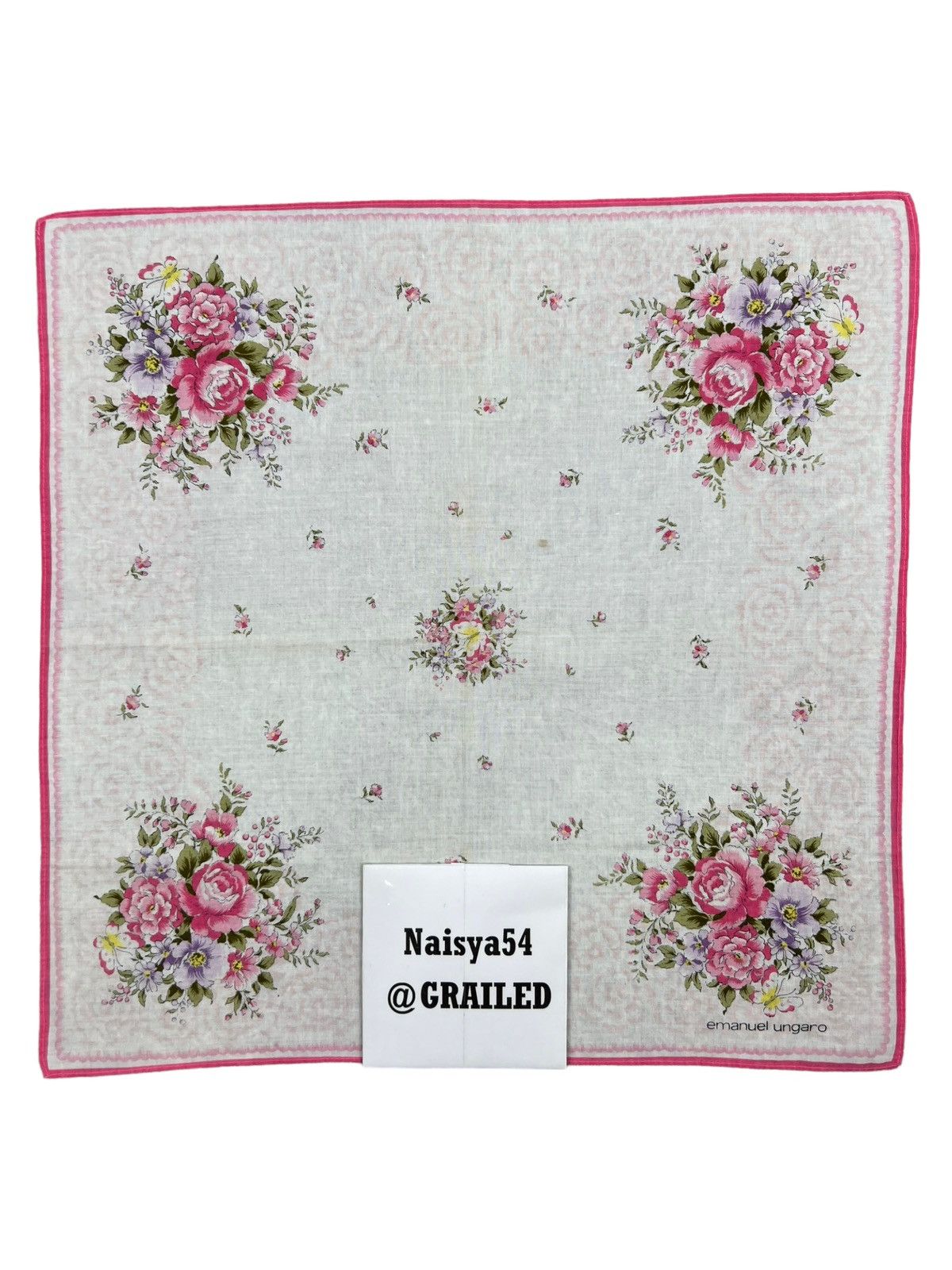 Emanuel Ungaro Emanuel Ungaro Handkerchief Neckerchief Bandana Pocketsquare Size ONE SIZE - 6 Thumbnail