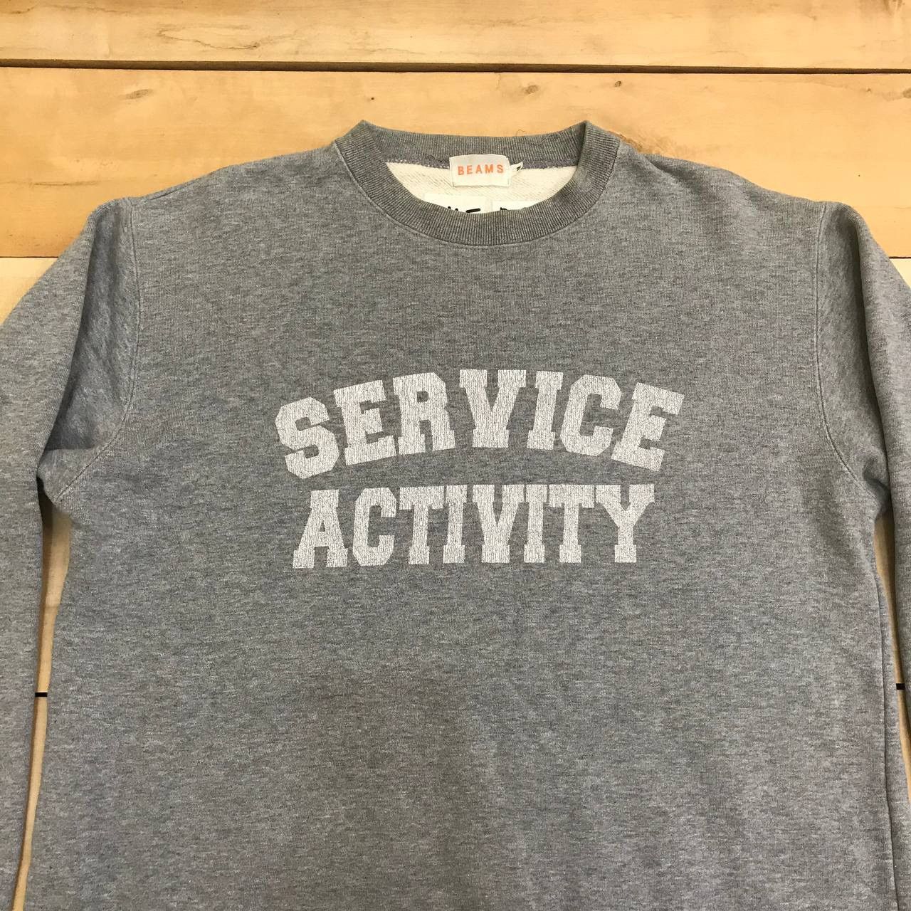 Beams Plus × Japanese Brand A145 BEAMS JAPAN SEVICE ACTIVITY PARODY SWEATSHIRTS Size US M / EU 48-50 / 2 - 2 Thumbnail