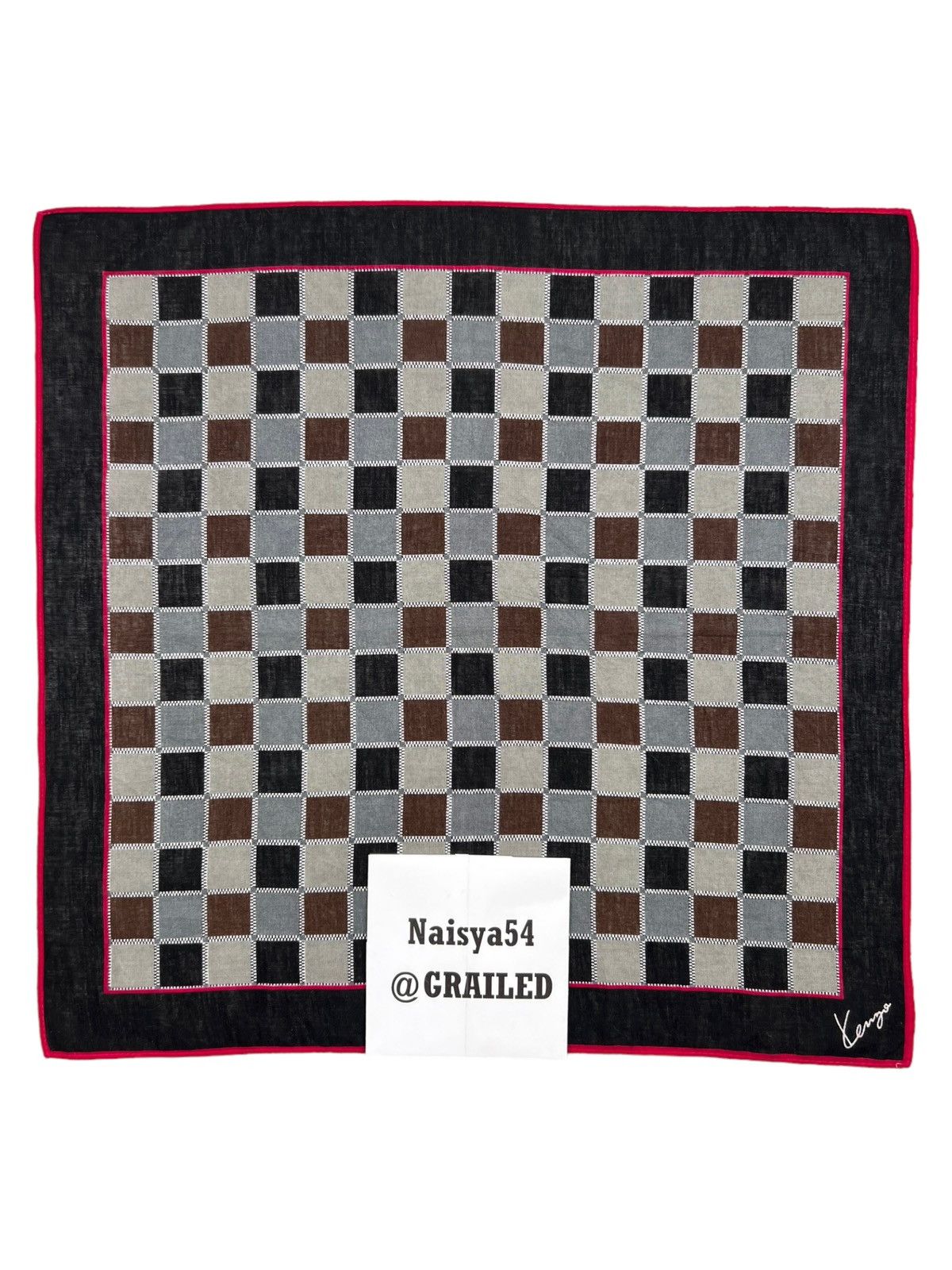 Kenzo Kenzo Handkerchief Neckerchief Bandana Pocketsquare Size ONE SIZE - 6 Thumbnail