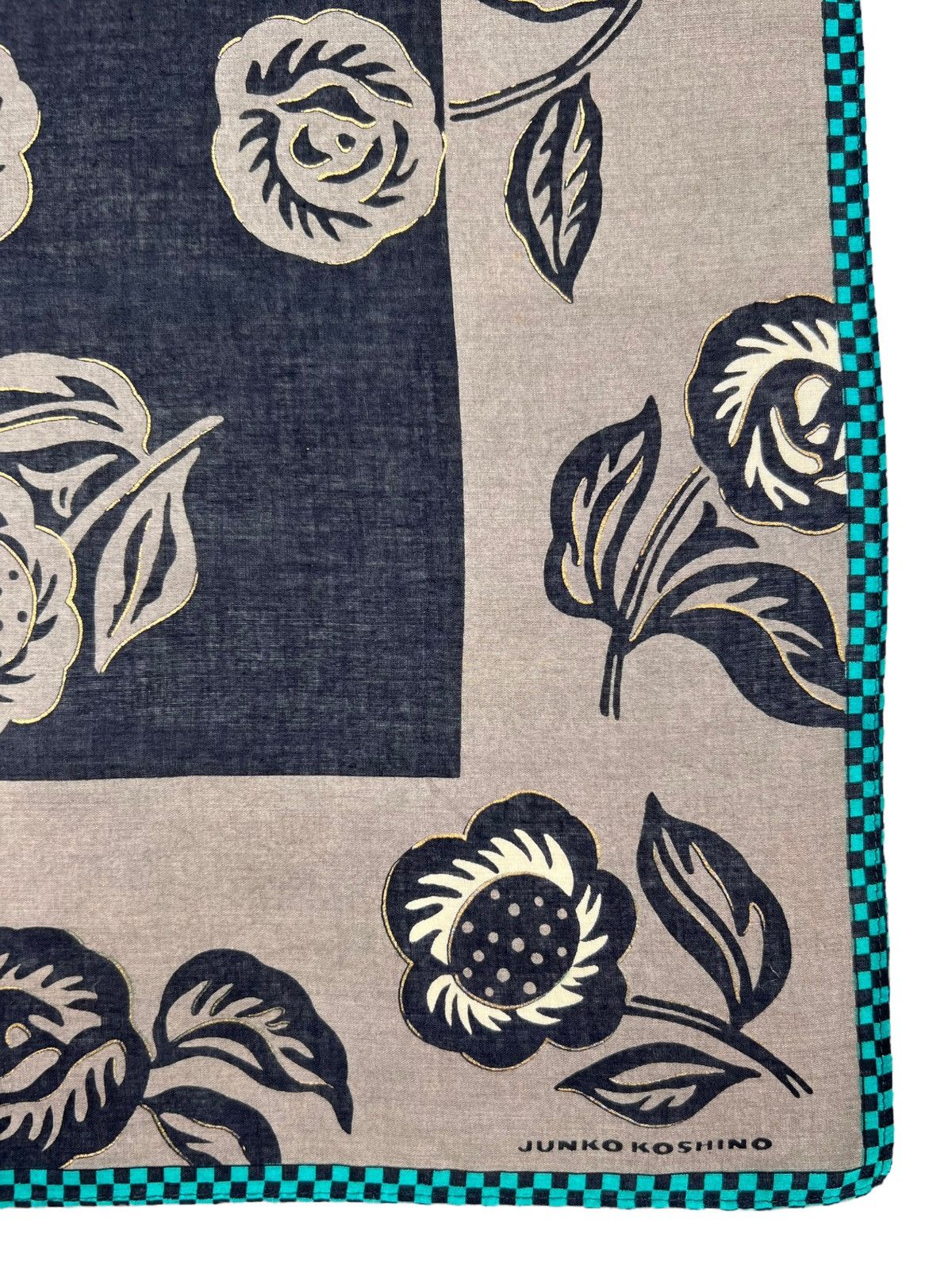 Japanese Brand Junko Koshino Handkerchief Neckerchief Bandana Pocketsquare Size ONE SIZE - 3 Thumbnail