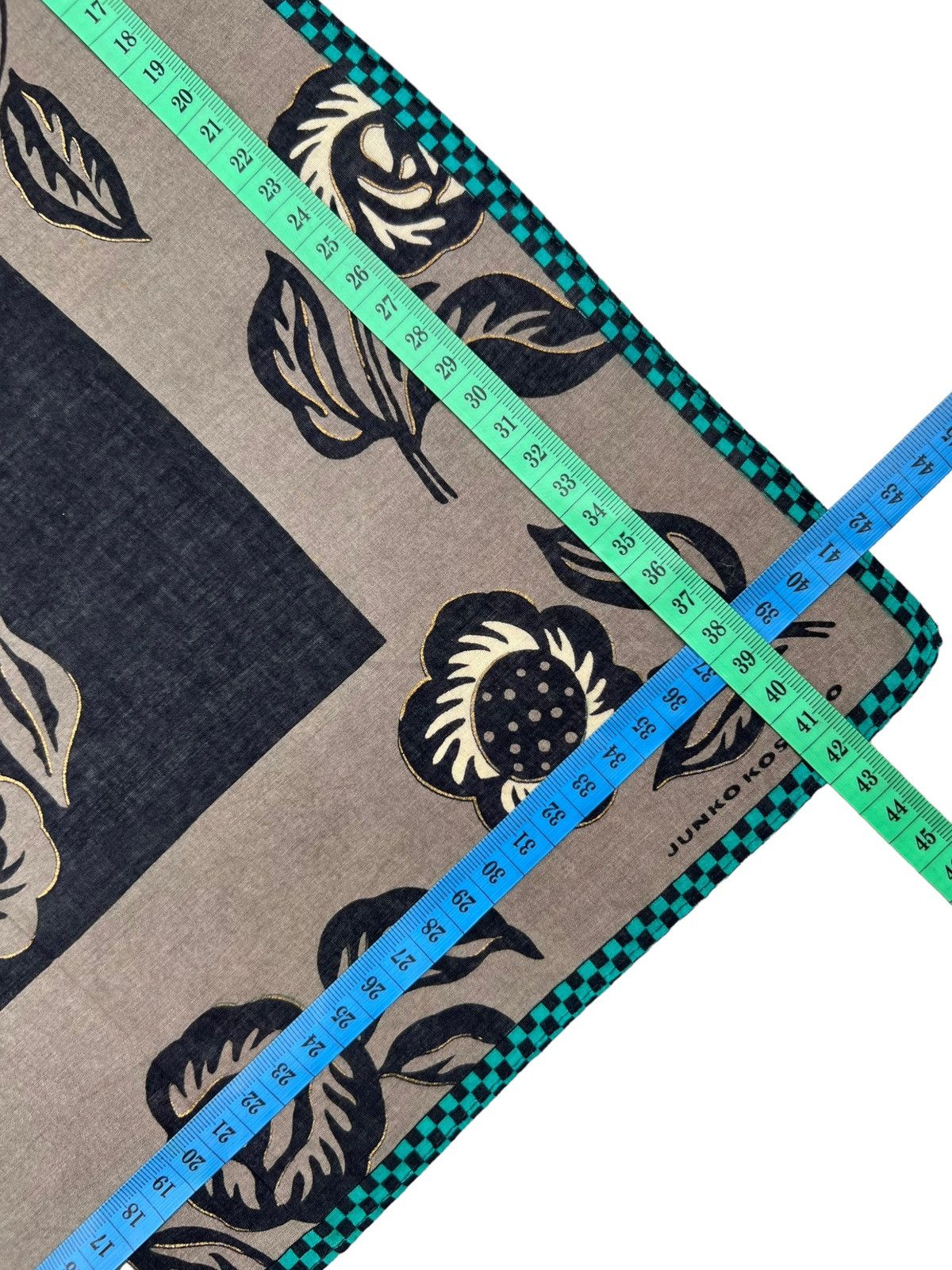 Japanese Brand Junko Koshino Handkerchief Neckerchief Bandana Pocketsquare Size ONE SIZE - 5 Thumbnail