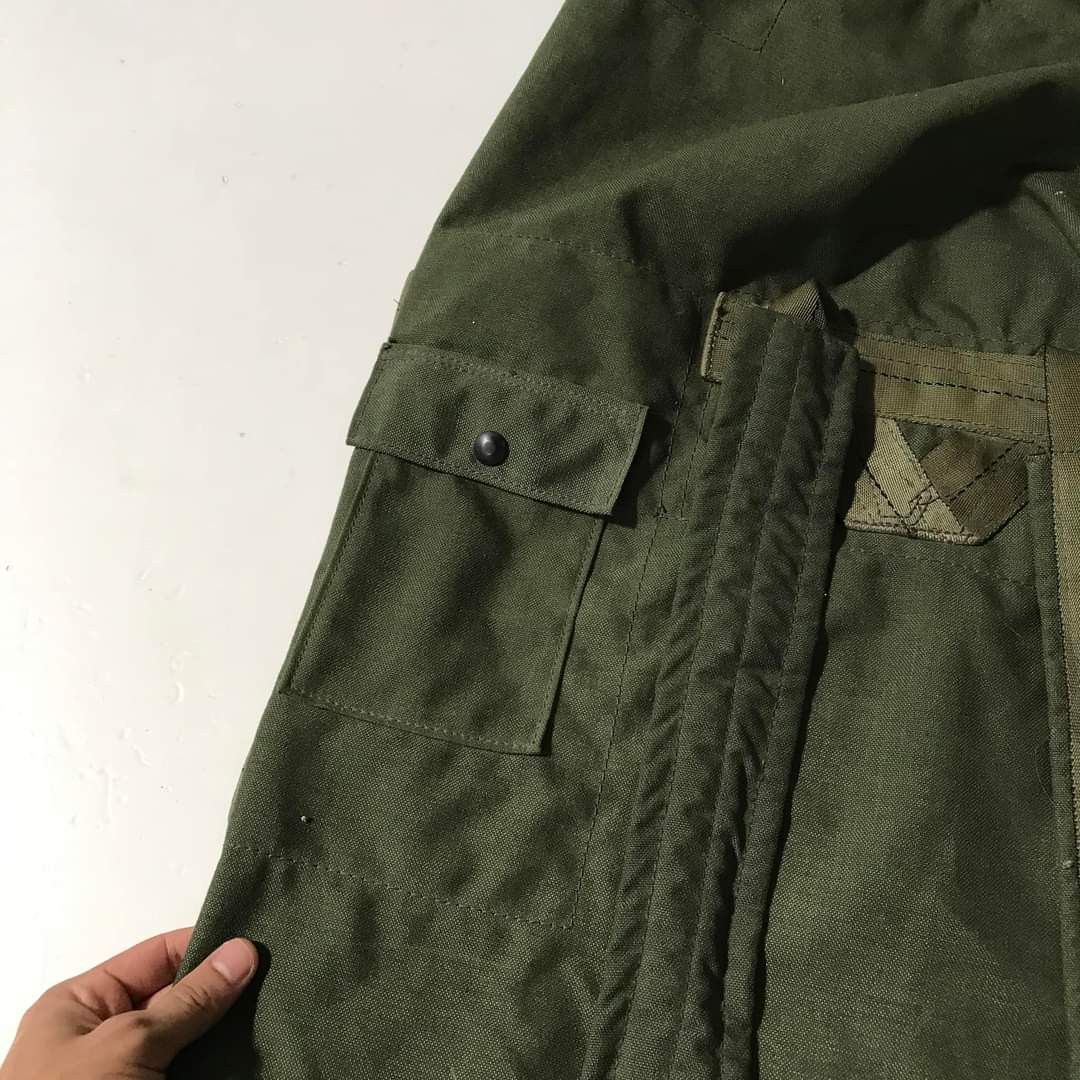 Vintage Vintage 70s Military Canvas Duffel Bag USMC WW2 fashion Size ONE SIZE - 14 Thumbnail