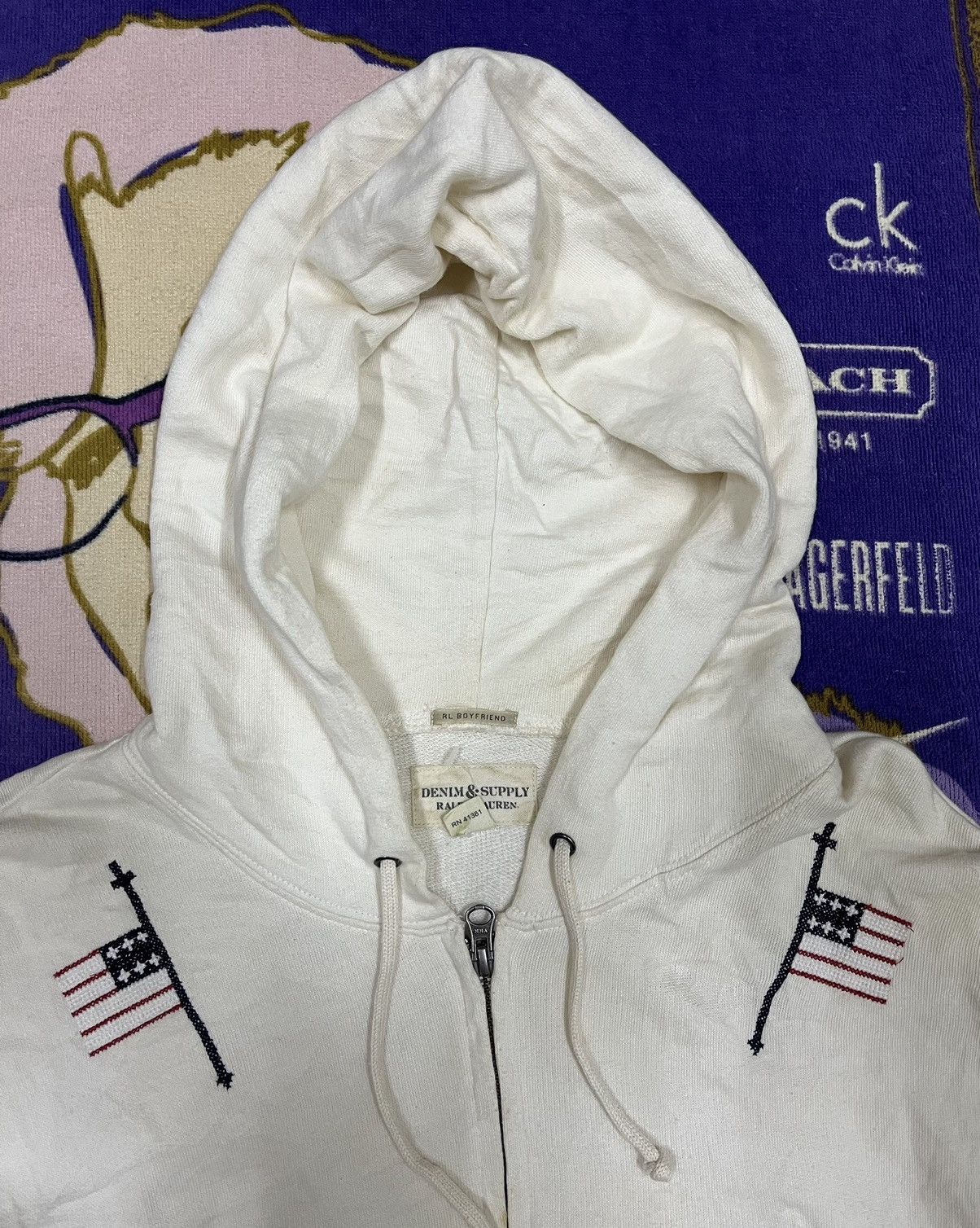 Polo Ralph Lauren RALPH LAUREN Denim&Supply Hoodies x Rare Design Size US M / EU 48-50 / 2 - 3 Thumbnail