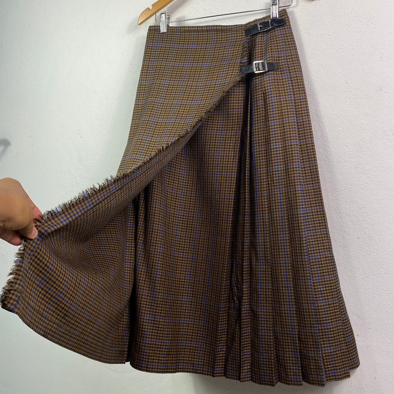 Other Tara Mills Lochcarron Kilt Wool Scotland Buckle Wrap Skirt Size 29" - 3 Thumbnail