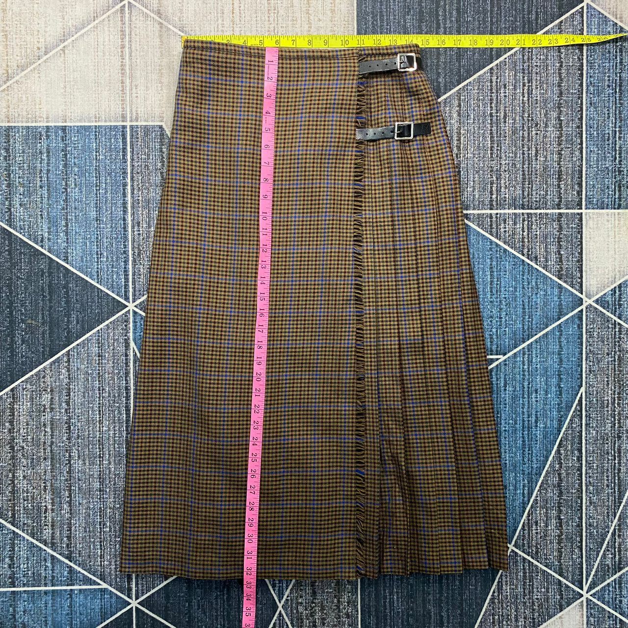 Other Tara Mills Lochcarron Kilt Wool Scotland Buckle Wrap Skirt Size 29" - 15 Thumbnail