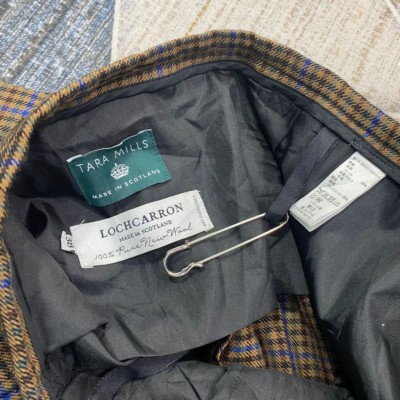 Other Tara Mills Lochcarron Kilt Wool Scotland Buckle Wrap Skirt Size 29" - 13 Thumbnail