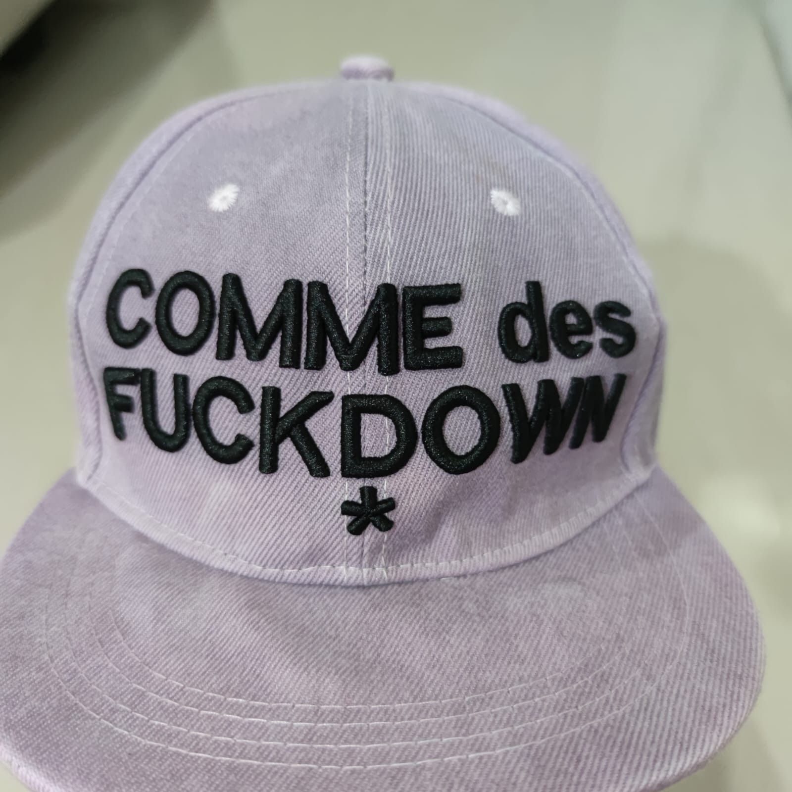 Comme Des Fuck Down COMME Des FUCKDOWN Purple Hat Size ONE SIZE - 4 Thumbnail