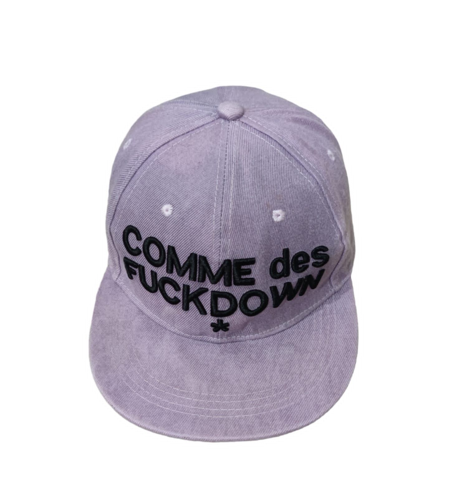 Comme Des Fuck Down COMME Des FUCKDOWN Purple Hat Size ONE SIZE - 1 Thumbnail