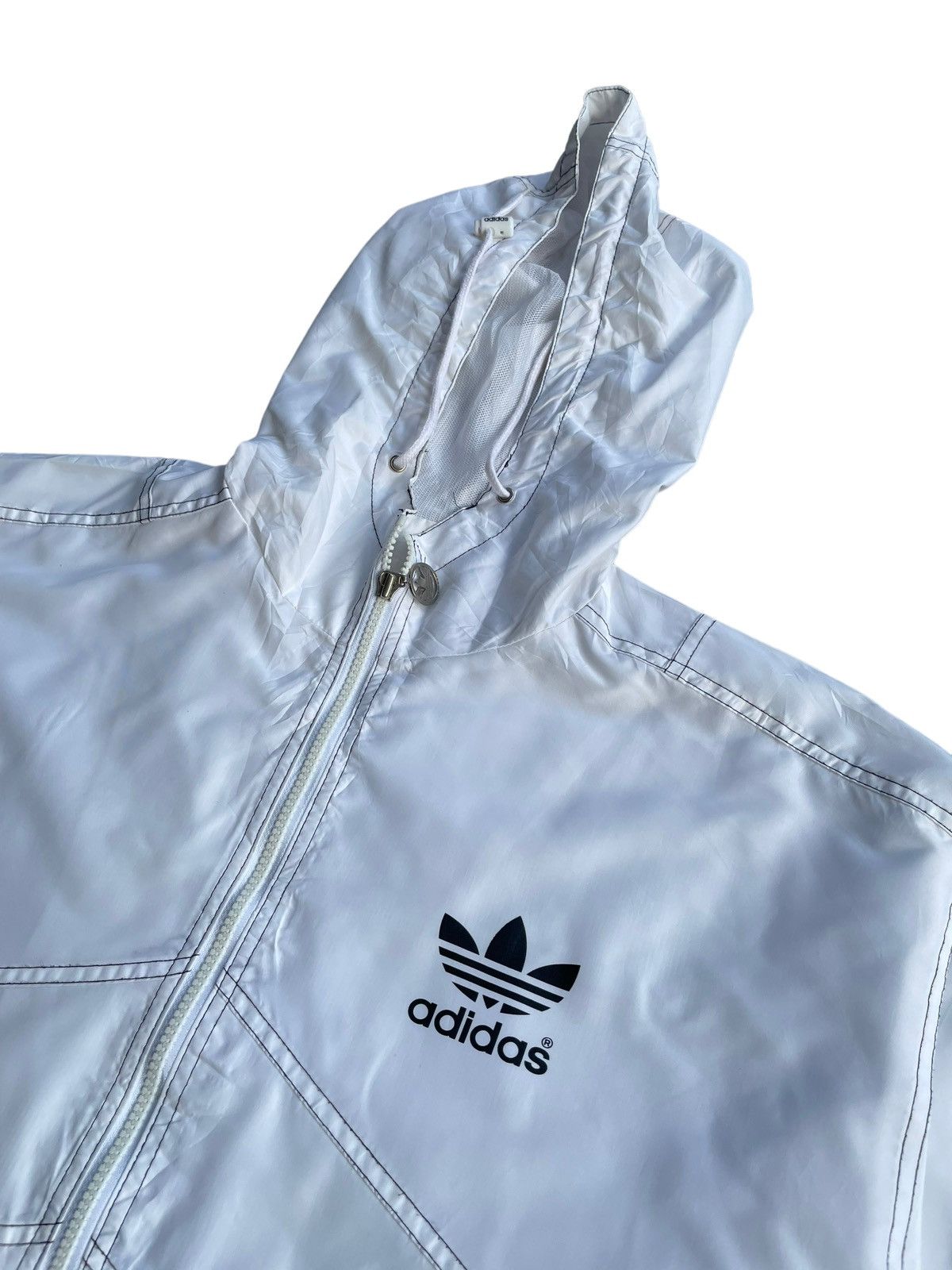 Adidas Vintage Adidas Trefoil Jacket Size US XXL / EU 58 / 5 - 4 Thumbnail