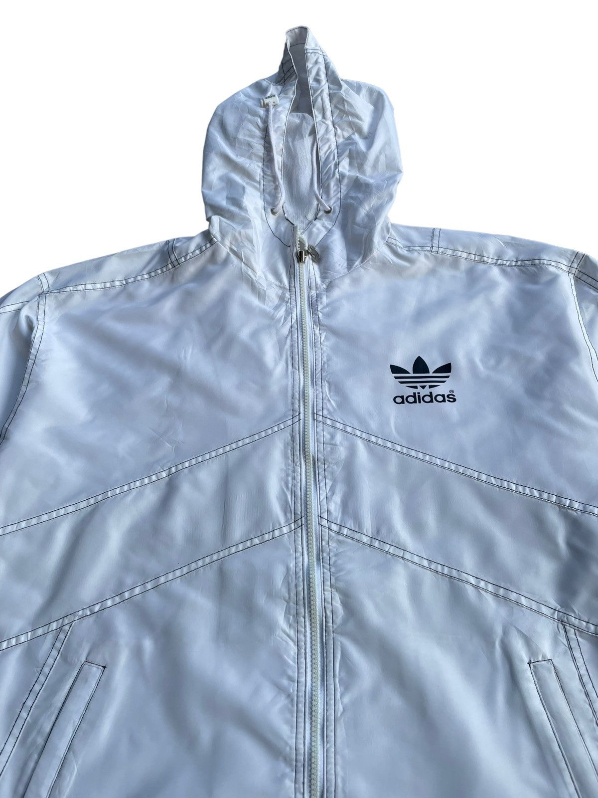 Adidas Vintage Adidas Trefoil Jacket Size US XXL / EU 58 / 5 - 3 Thumbnail