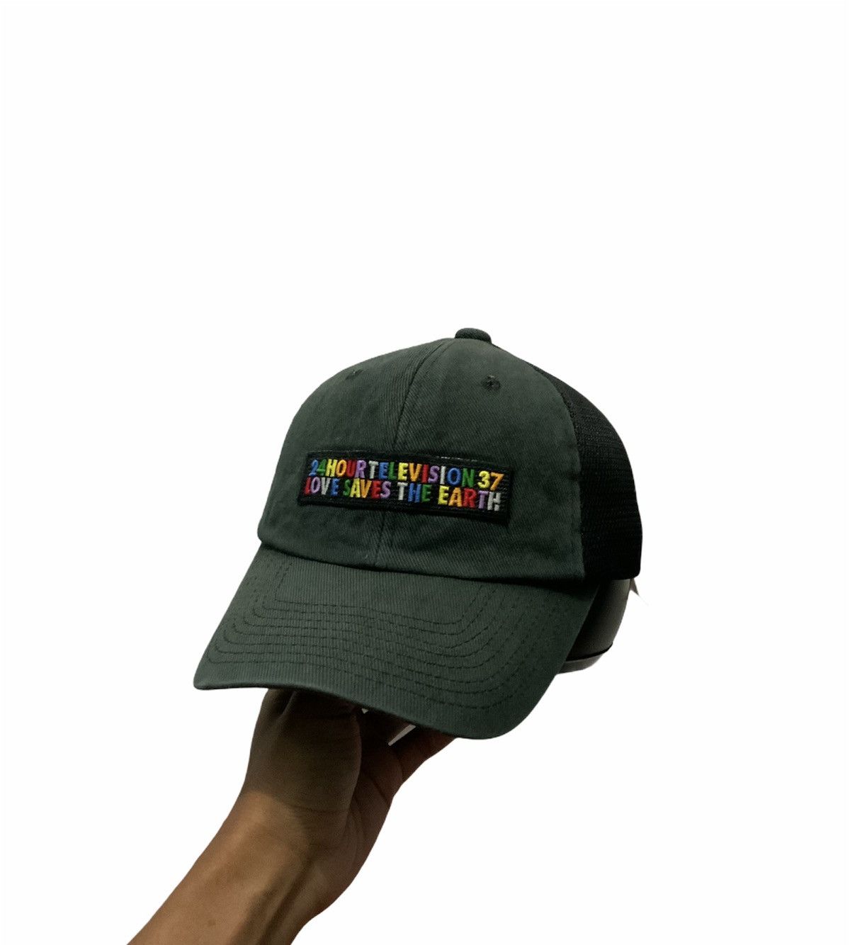 Japanese Brand 24 Hour Television 37 Love Saves The Earth Trucker Hat Size ONE SIZE - 2 Thumbnail