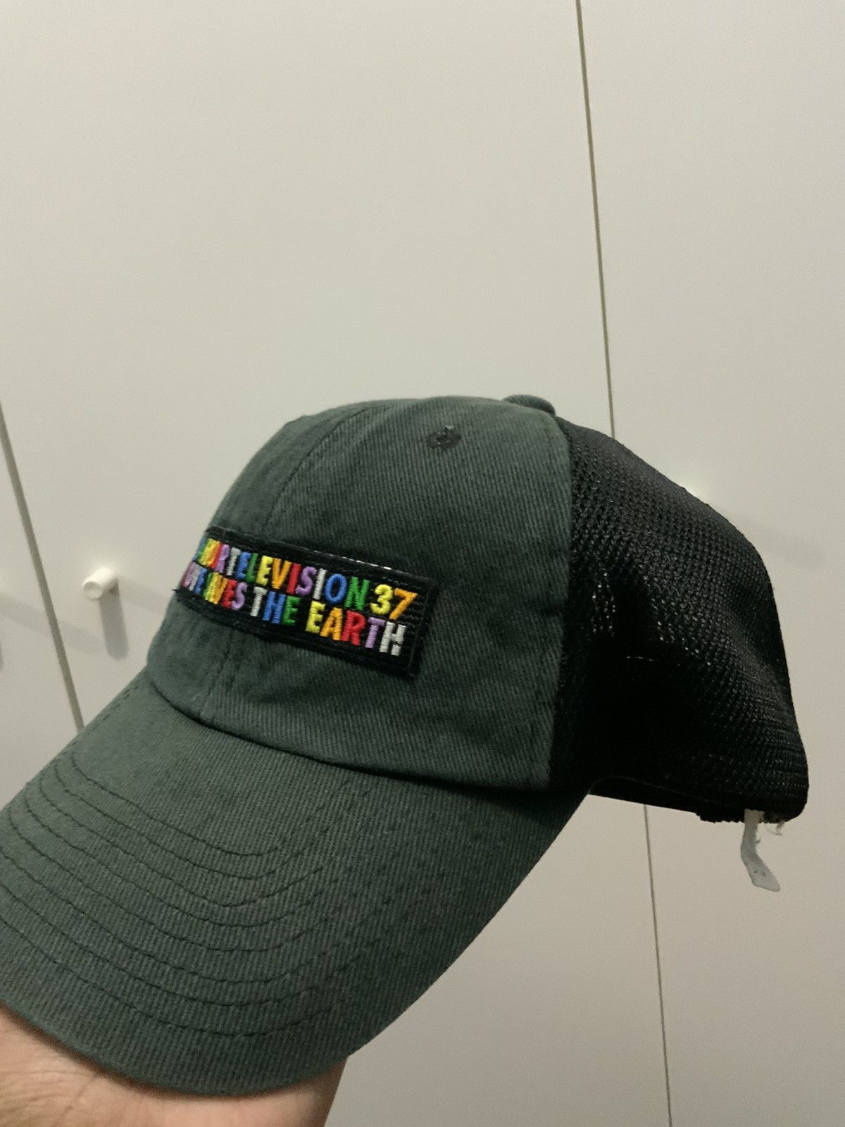 Japanese Brand 24 Hour Television 37 Love Saves The Earth Trucker Hat Size ONE SIZE - 10 Thumbnail