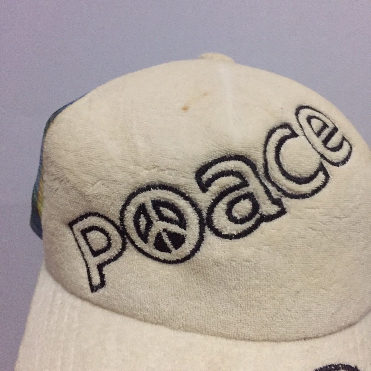 Japanese Brand Peace Fur Trucker Hat Cap Size ONE SIZE - 11 Thumbnail