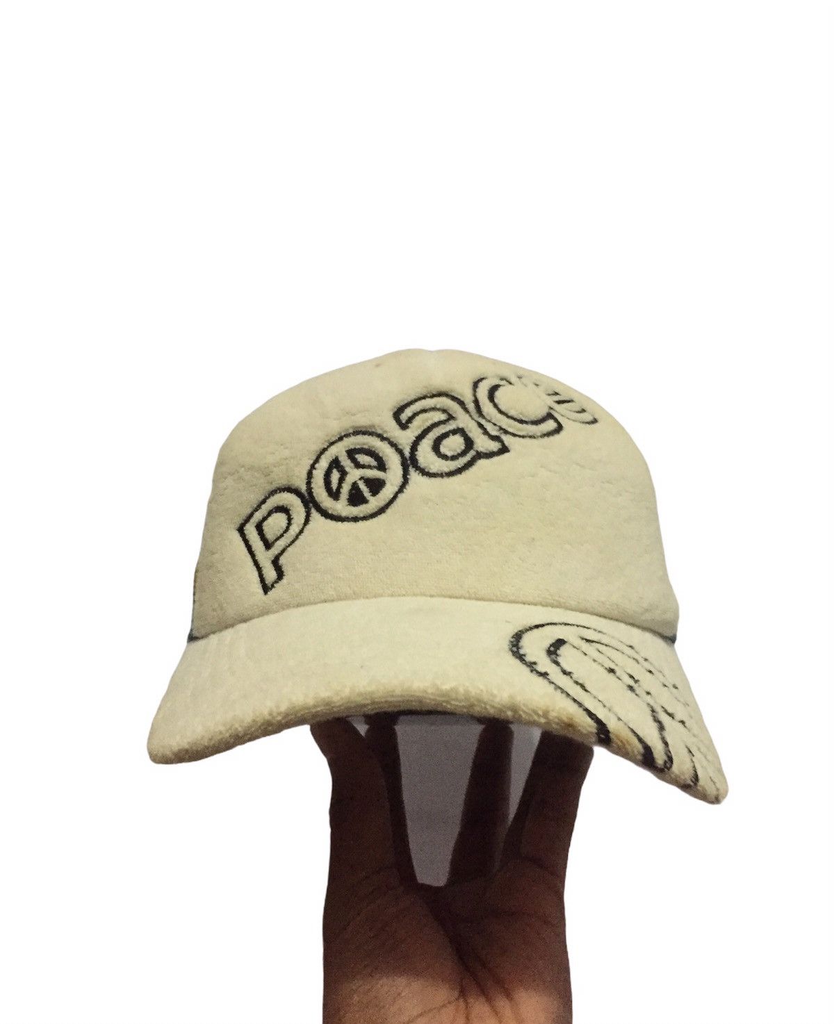 Japanese Brand Peace Fur Trucker Hat Cap Size ONE SIZE - 1 Thumbnail