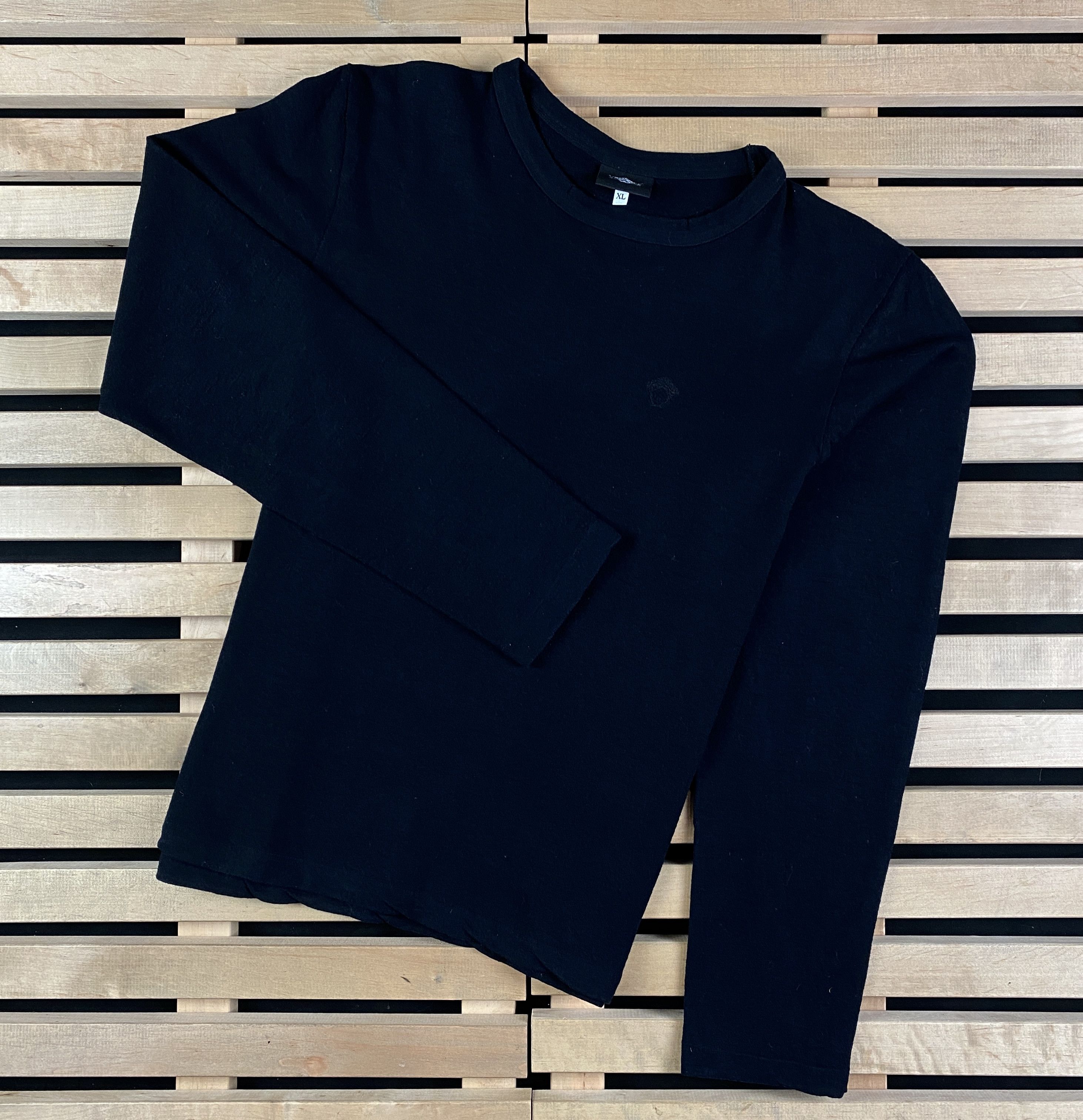 Versace × Vintage Womens Long Sleeve Versace Vintage Size XL Size XL / US 12-14 / IT 48-50 - 1 Thumbnail