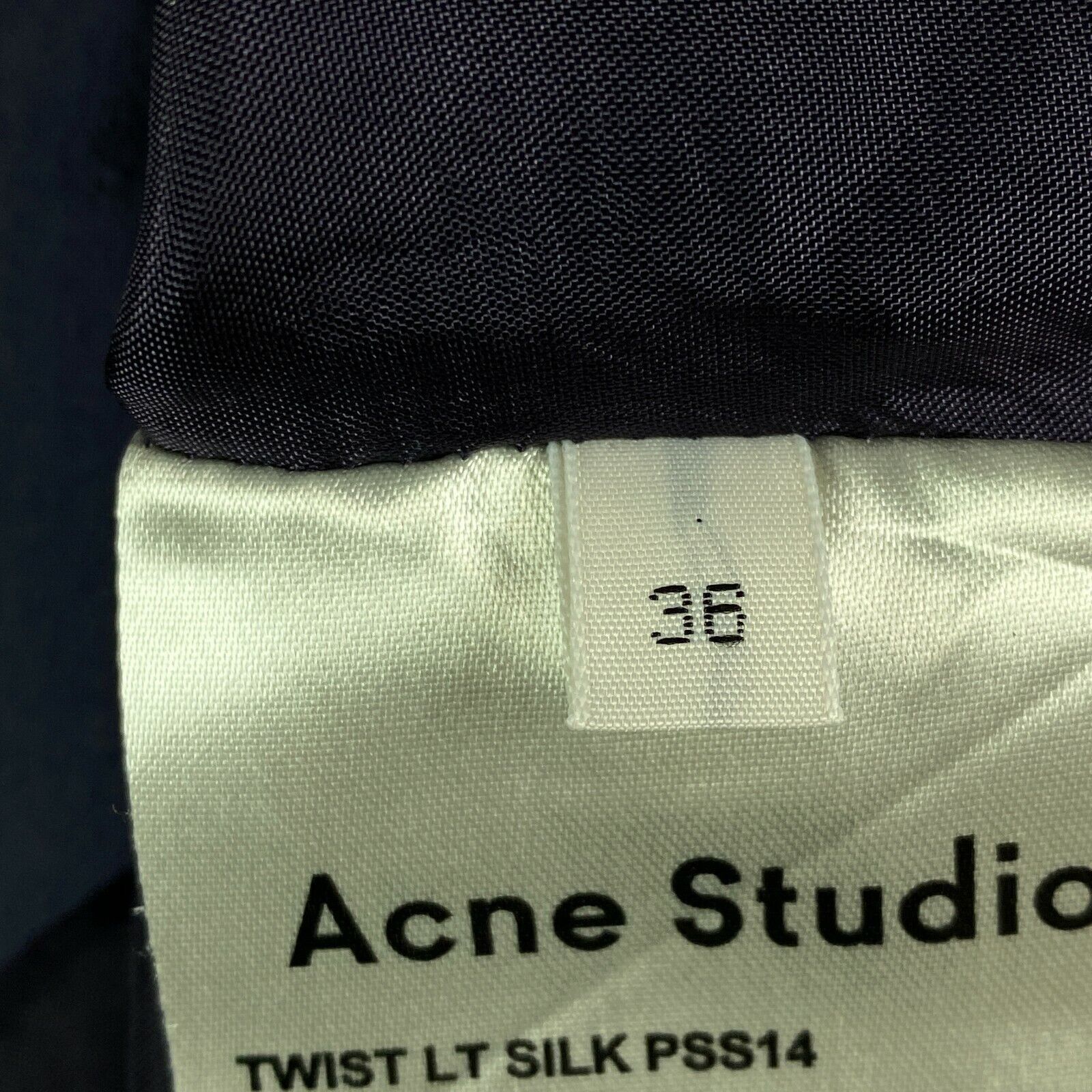 Acne Studios Womens Dress Acne Studios Silk Size 36 Size XS / US 0-2 / IT 36-38 - 5 Thumbnail