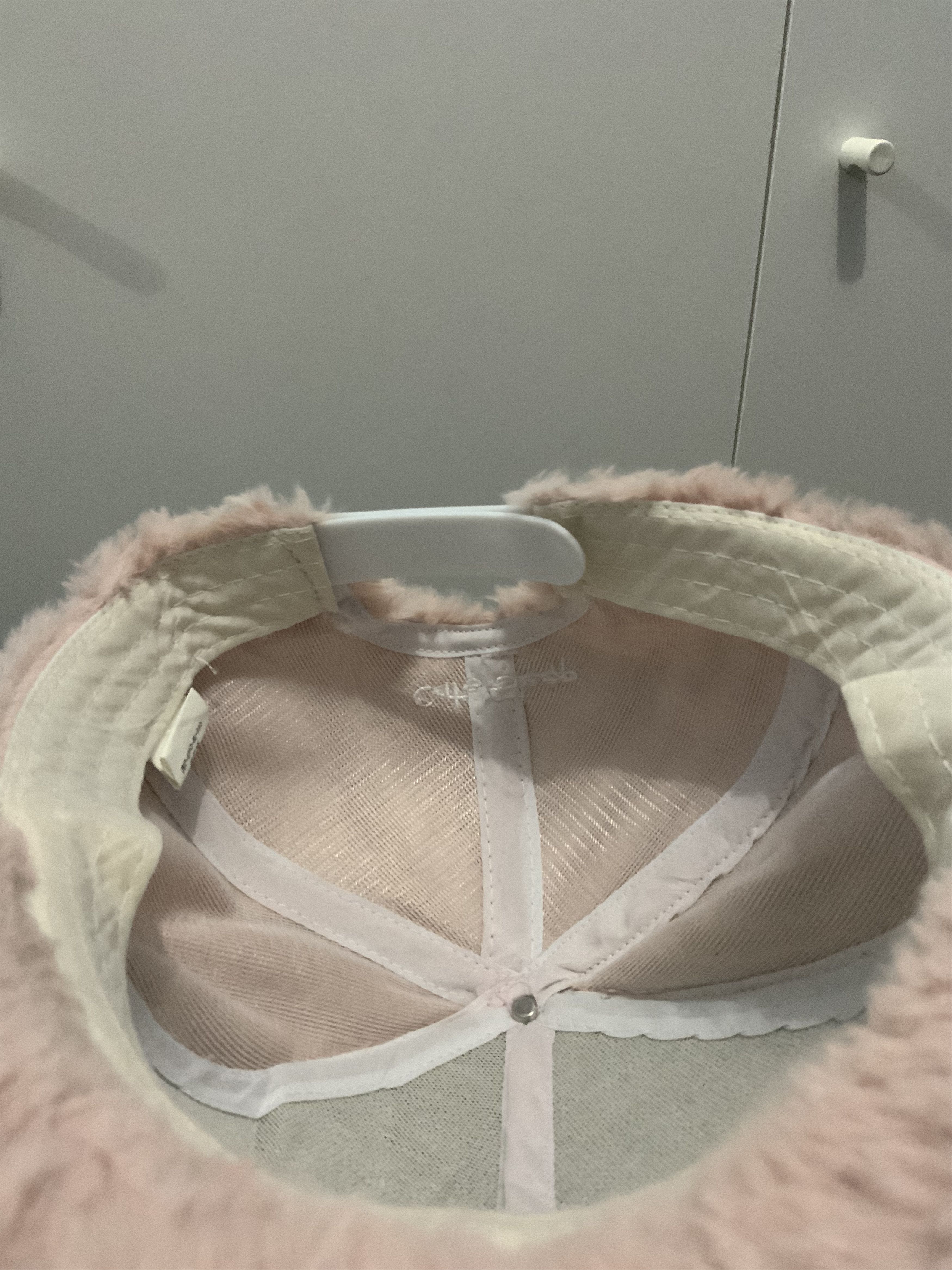 If Six Was Nine Cats Sleep Mohair Fur Snap Back Pinky Hat Size ONE SIZE - 19 Thumbnail