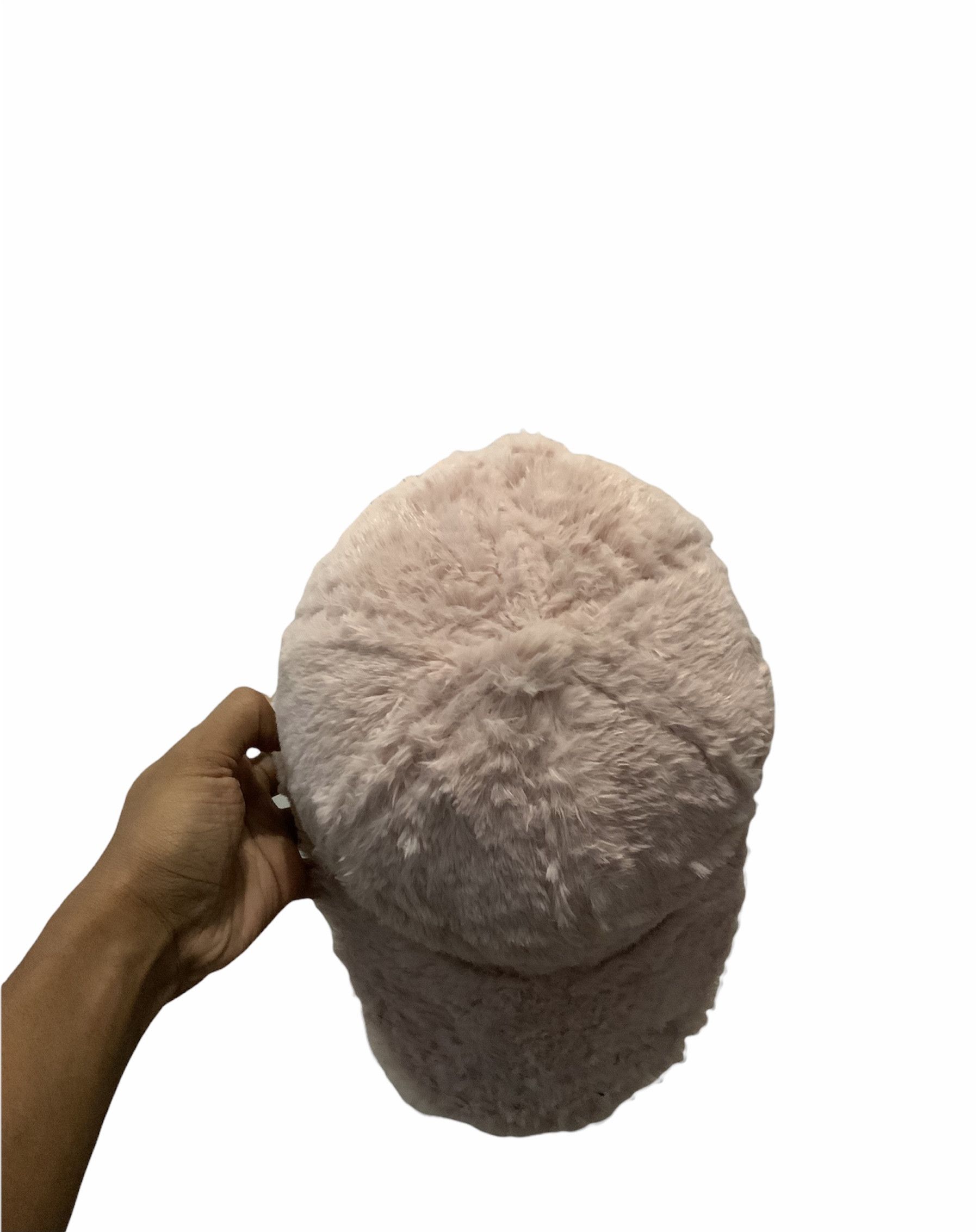 If Six Was Nine Cats Sleep Mohair Fur Snap Back Pinky Hat Size ONE SIZE - 7 Thumbnail