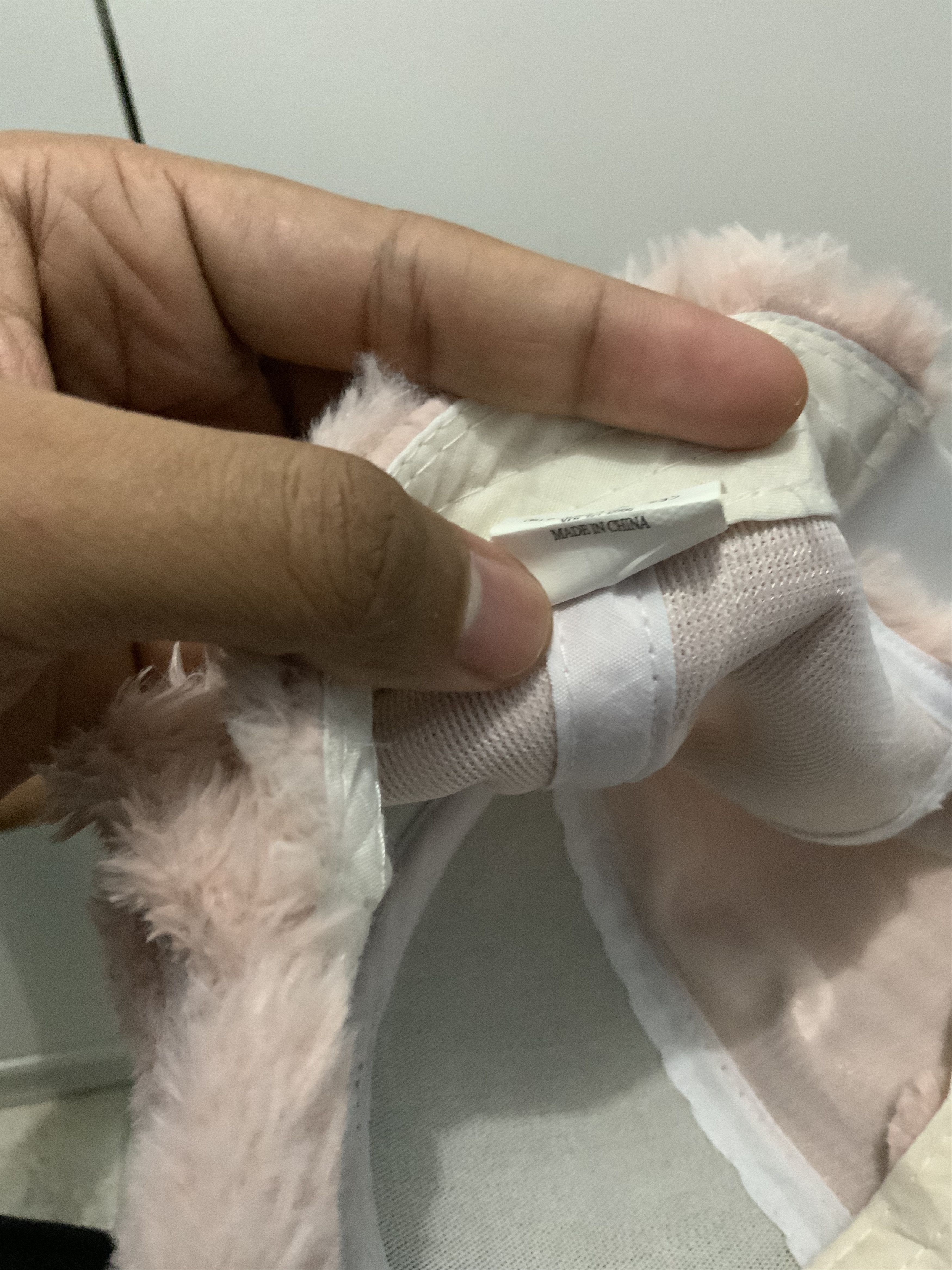 If Six Was Nine Cats Sleep Mohair Fur Snap Back Pinky Hat Size ONE SIZE - 21 Thumbnail