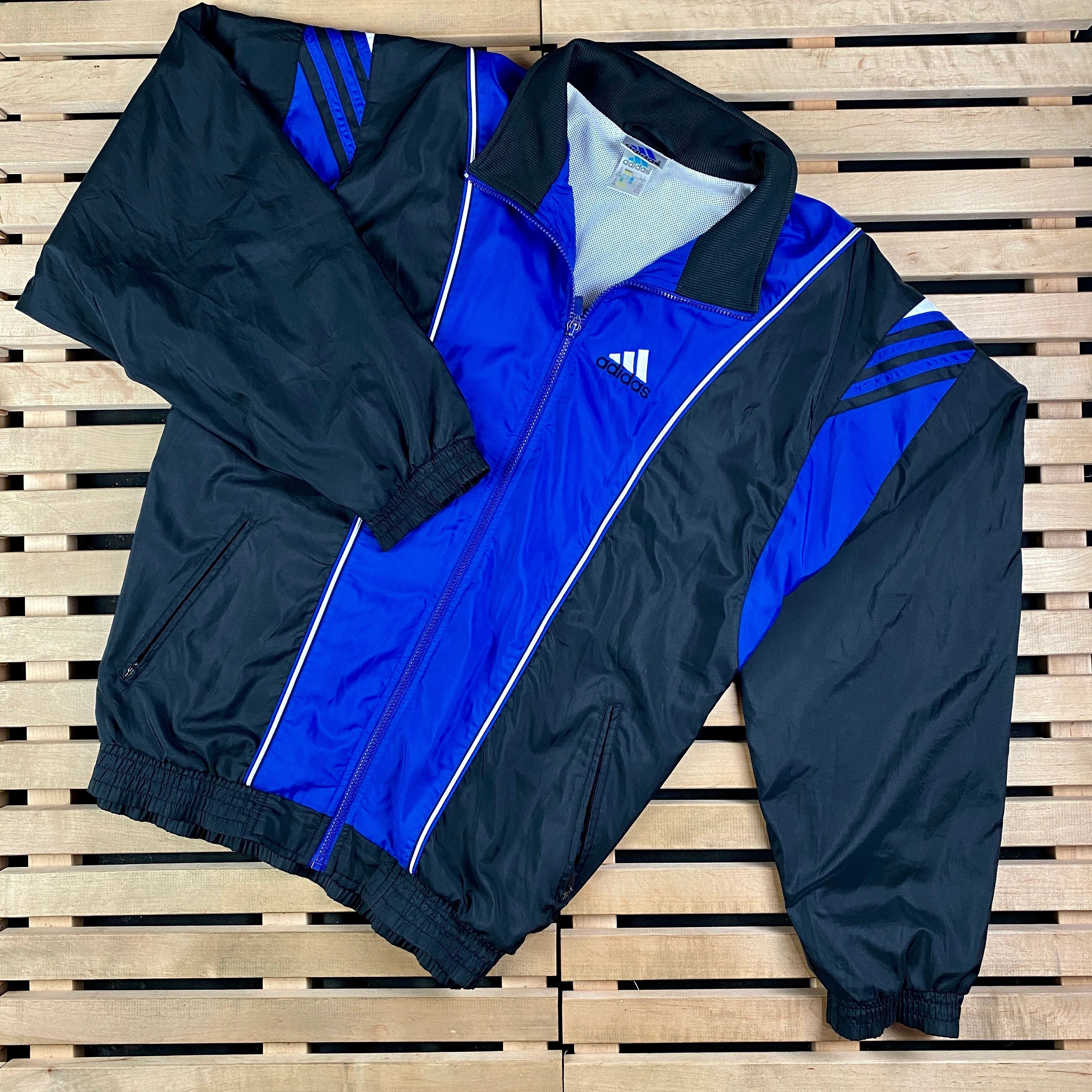 Adidas × Vintage Mens Bomber Jacket Adidas Vintage Size XL Size US XL / EU 56 / 4 - 1 Thumbnail