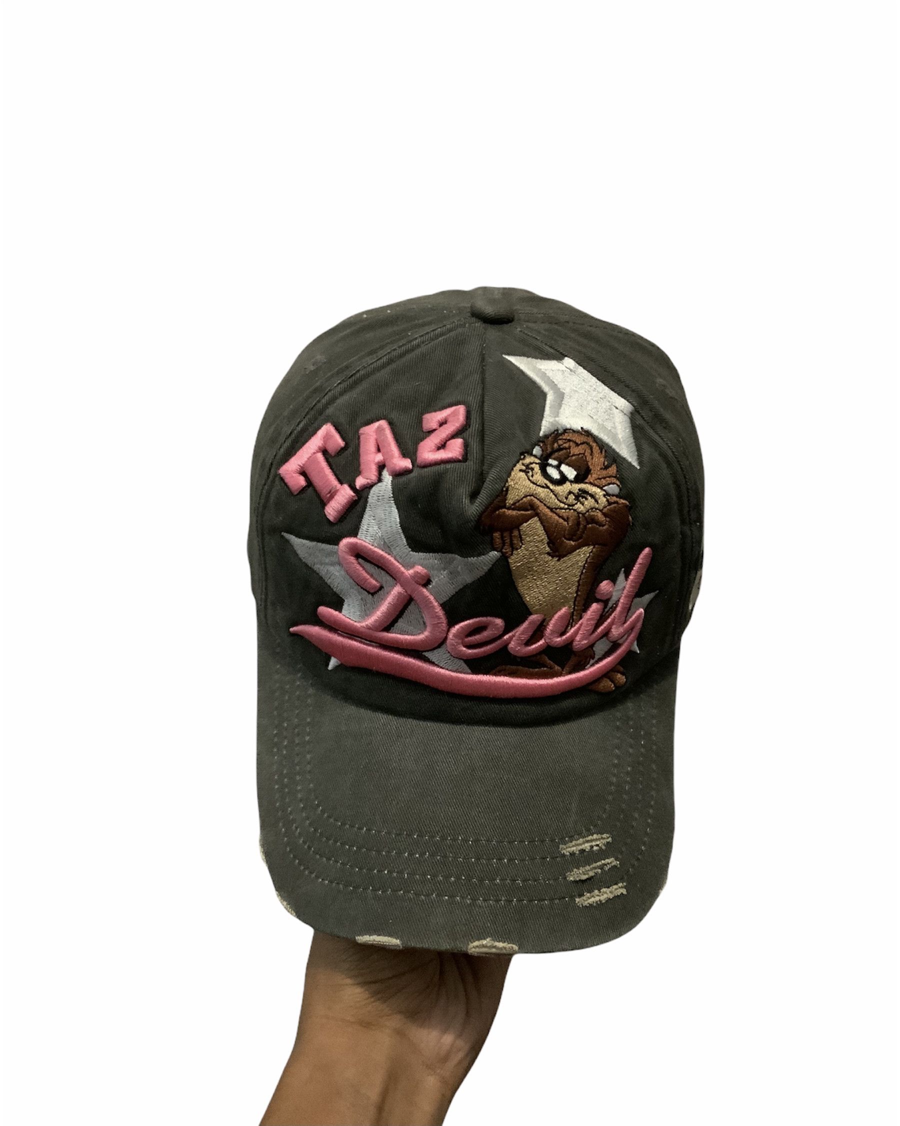 Vintage Vintage Taz-Mania Looney Tunes Hat Size ONE SIZE - 5 Thumbnail