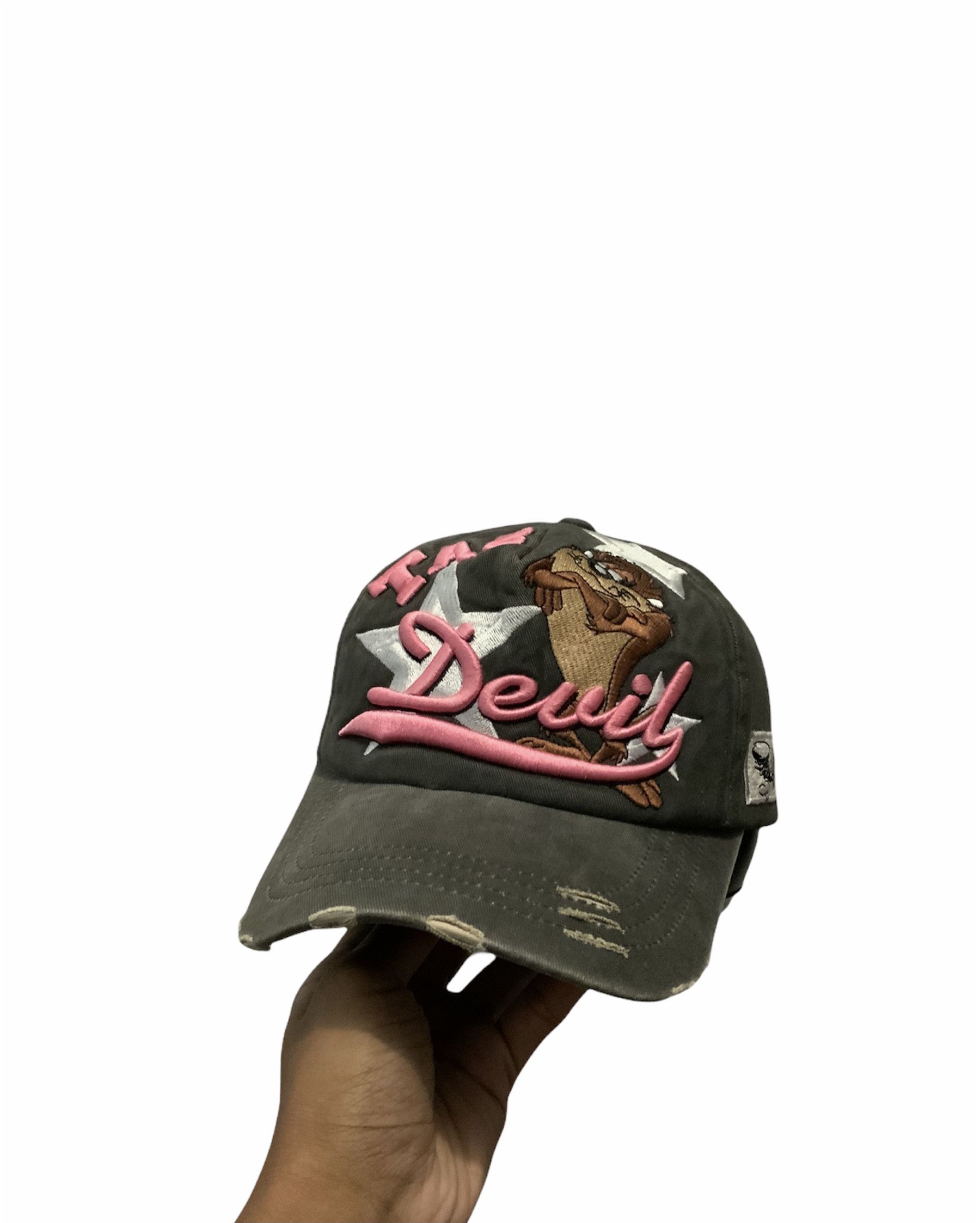 Vintage Vintage Taz-Mania Looney Tunes Hat Size ONE SIZE - 1 Thumbnail