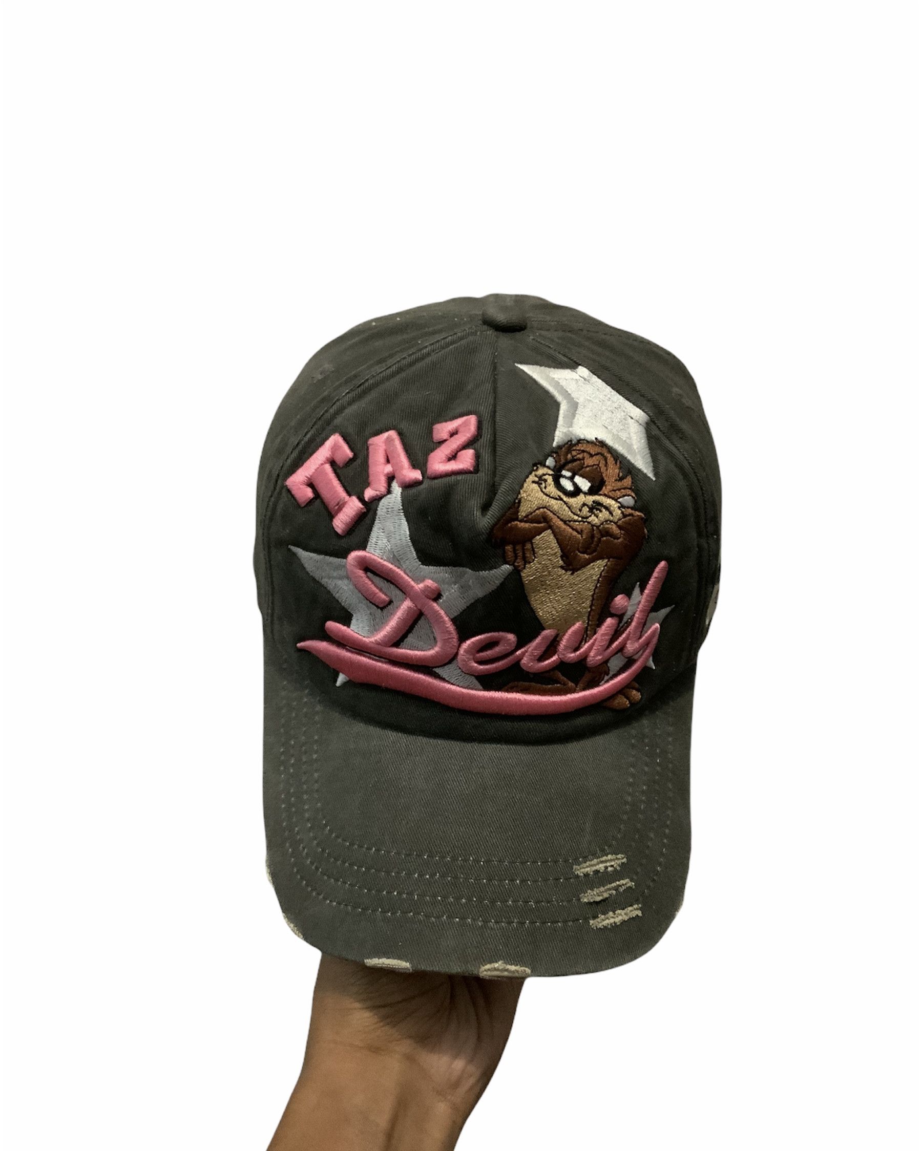 Vintage Vintage Taz-Mania Looney Tunes Hat Size ONE SIZE - 6 Thumbnail