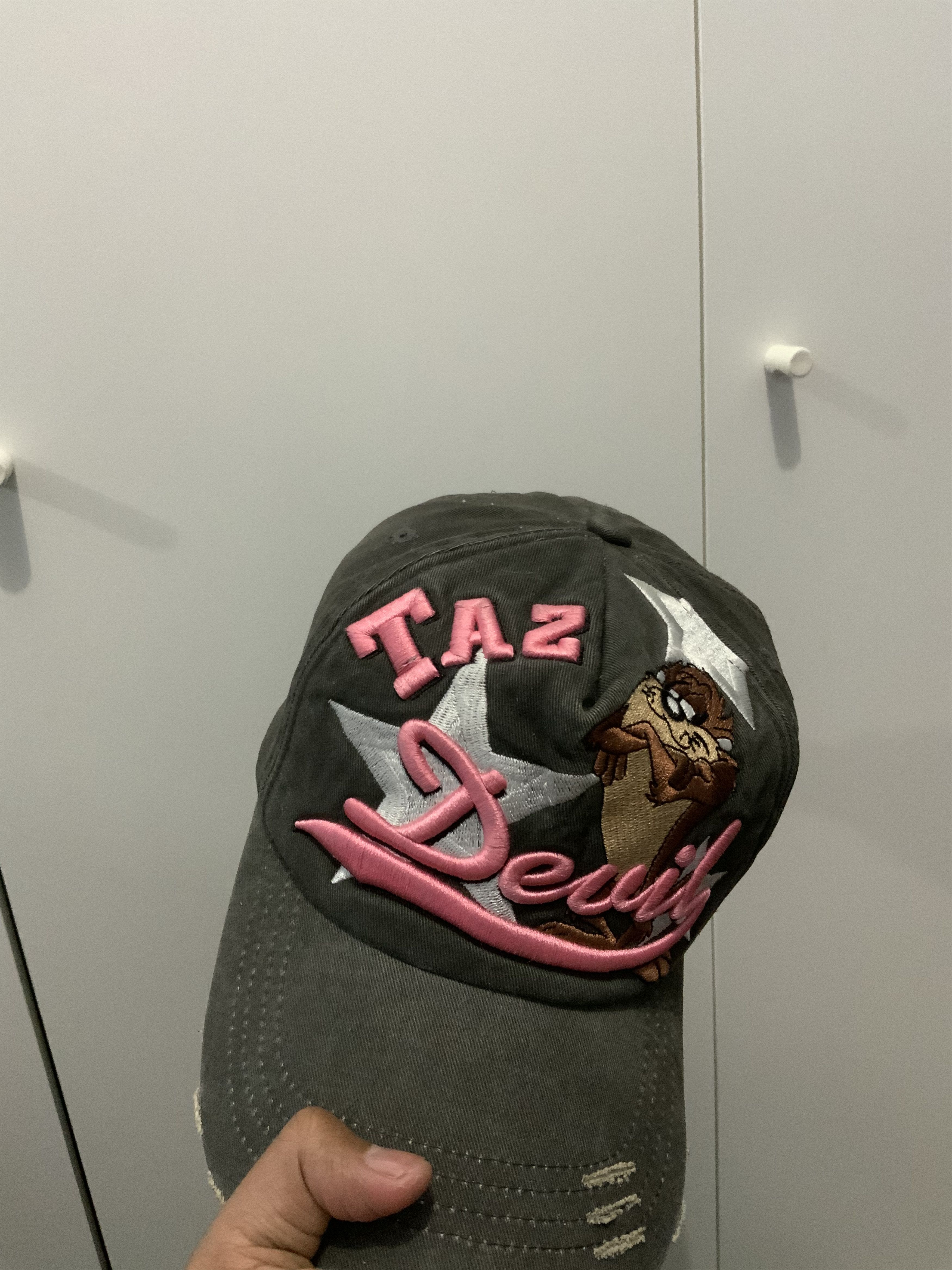 Vintage Vintage Taz-Mania Looney Tunes Hat Size ONE SIZE - 13 Thumbnail