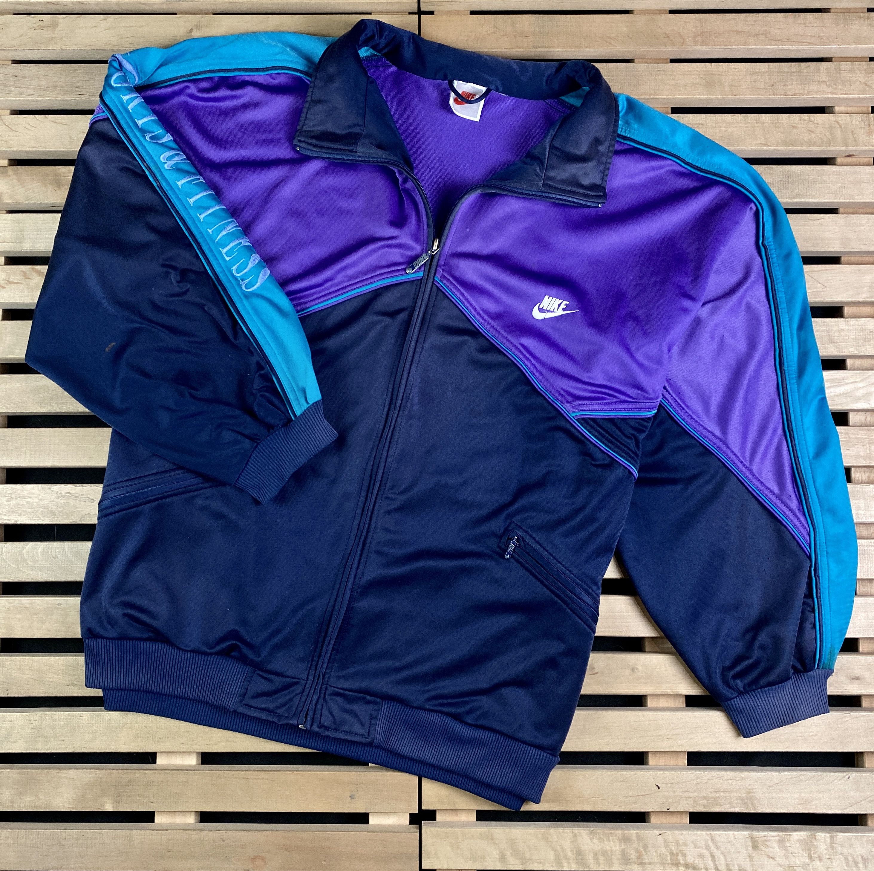 Nike × Vintage Men’s Bomber Jacket Nike Vintage Size XL Size US XL / EU 56 / 4 - 1 Thumbnail