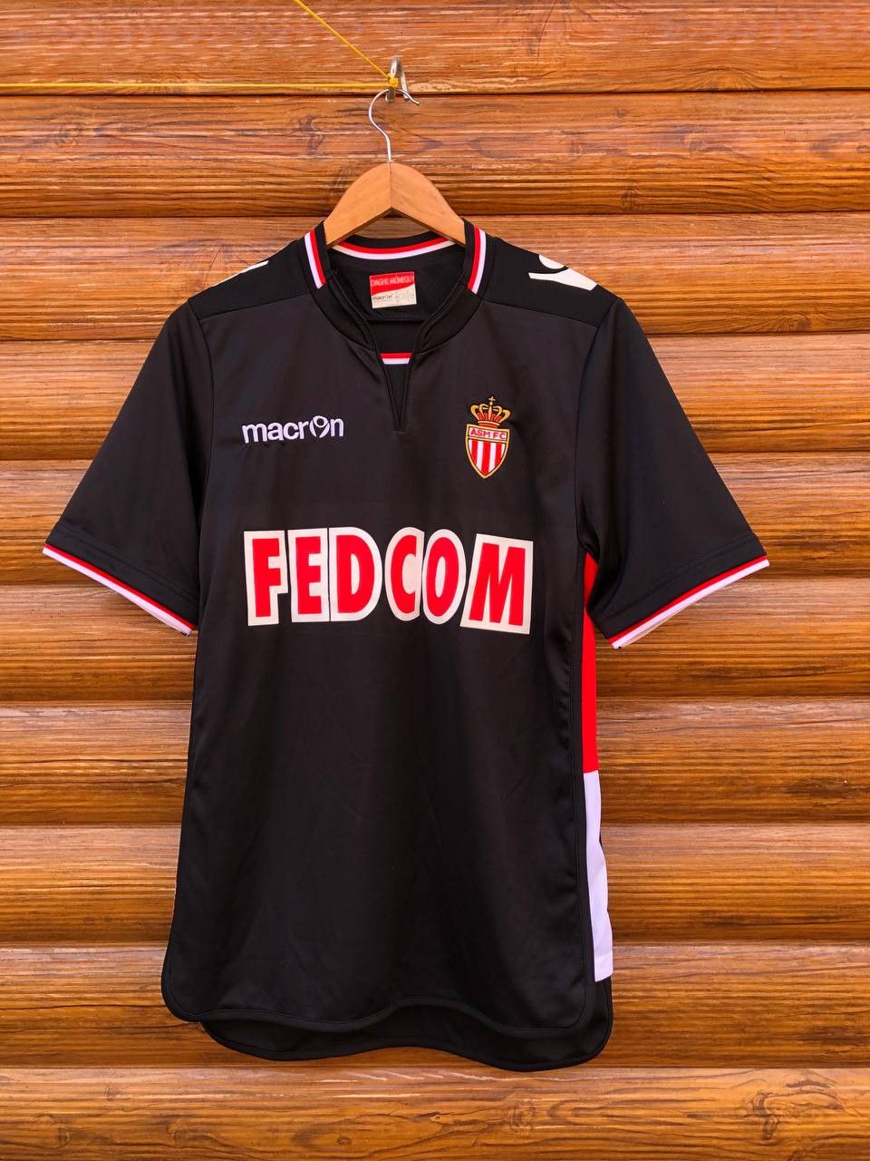 Macron AS Monaco Macron Home Football Soccer Jersey Size US M / EU 48-50 / 2 - 1 Thumbnail