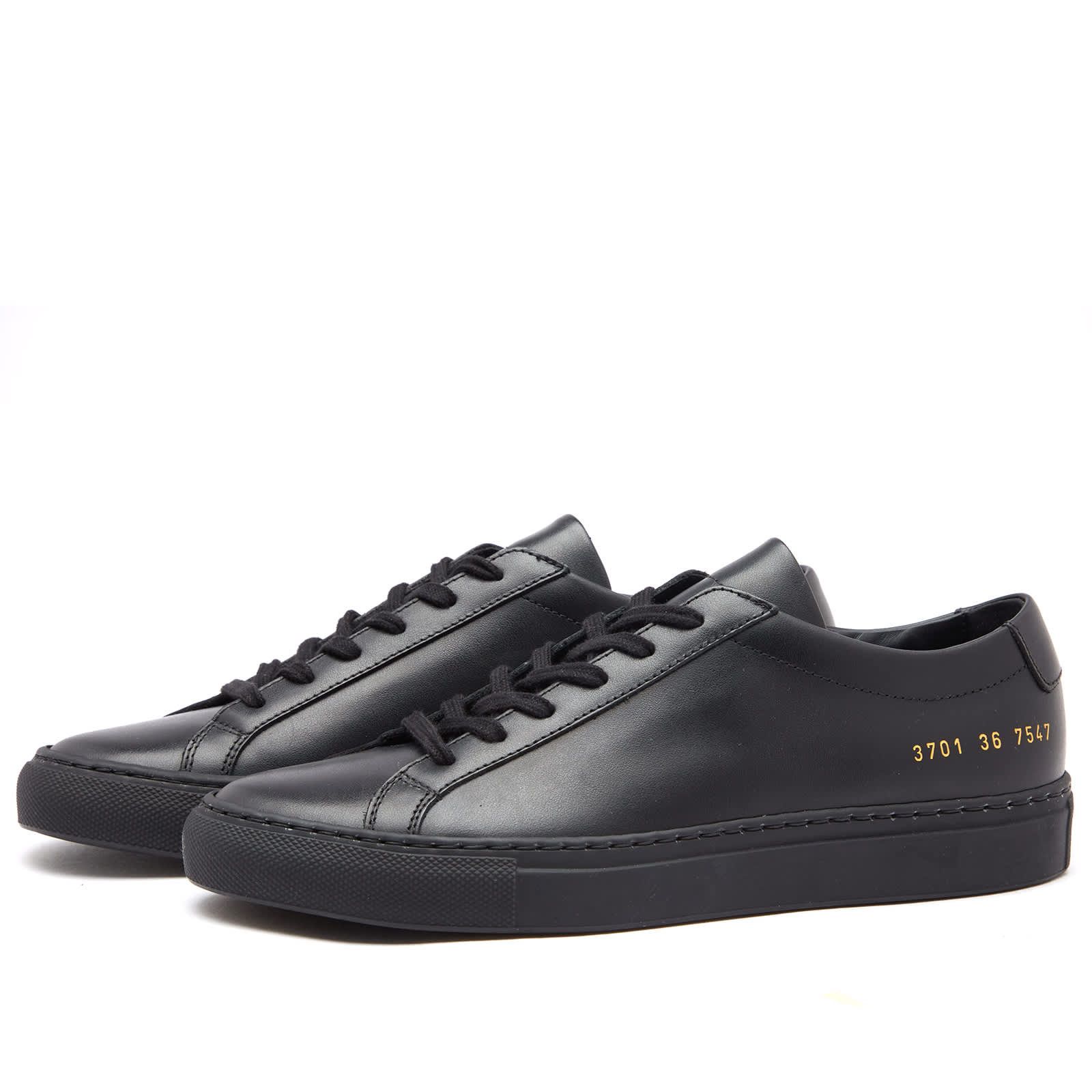 image of Woman By Common Projects Original Achilles Low Black 3701 7547 Us 6 Eu 36 Shoes, Women's