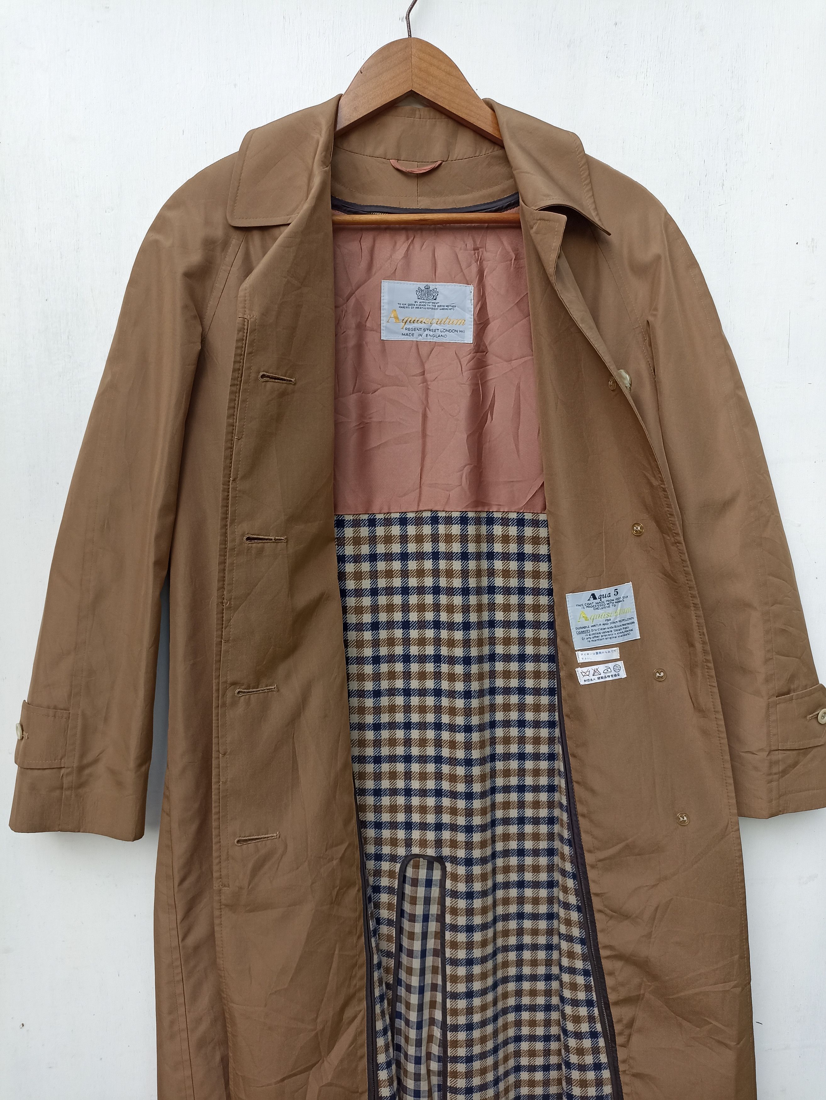 Aquascutum Vintage Aquascutum over coat Aquascutum England Size US S / EU 44-46 / 1 - 3 Thumbnail