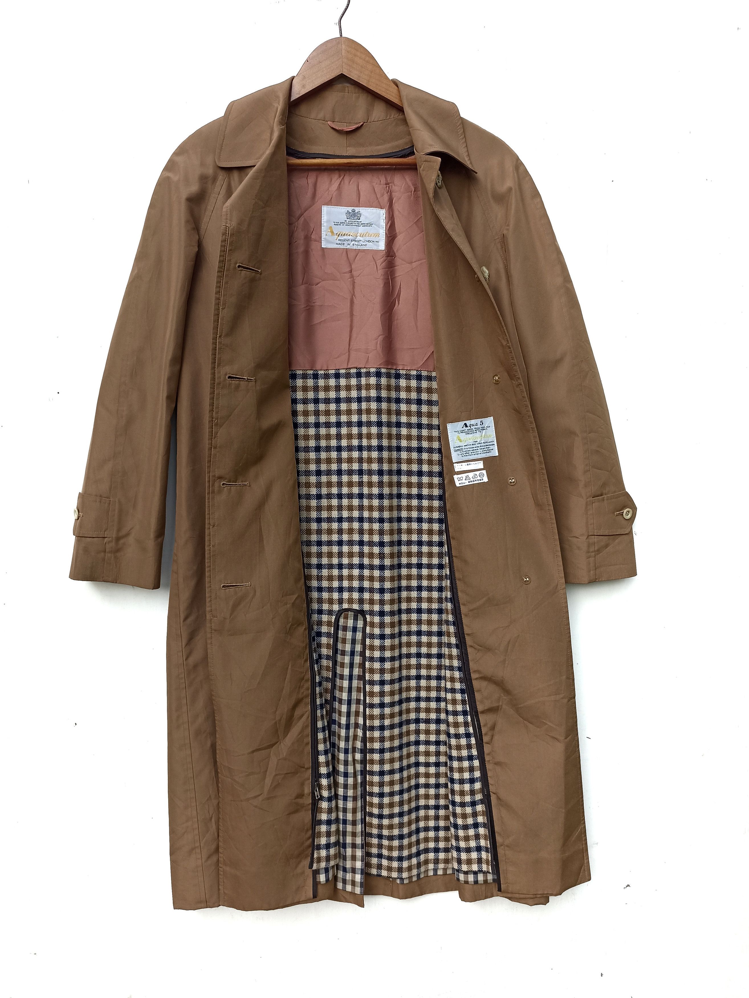 Aquascutum Vintage Aquascutum over coat Aquascutum England Size US S / EU 44-46 / 1 - 1 Thumbnail