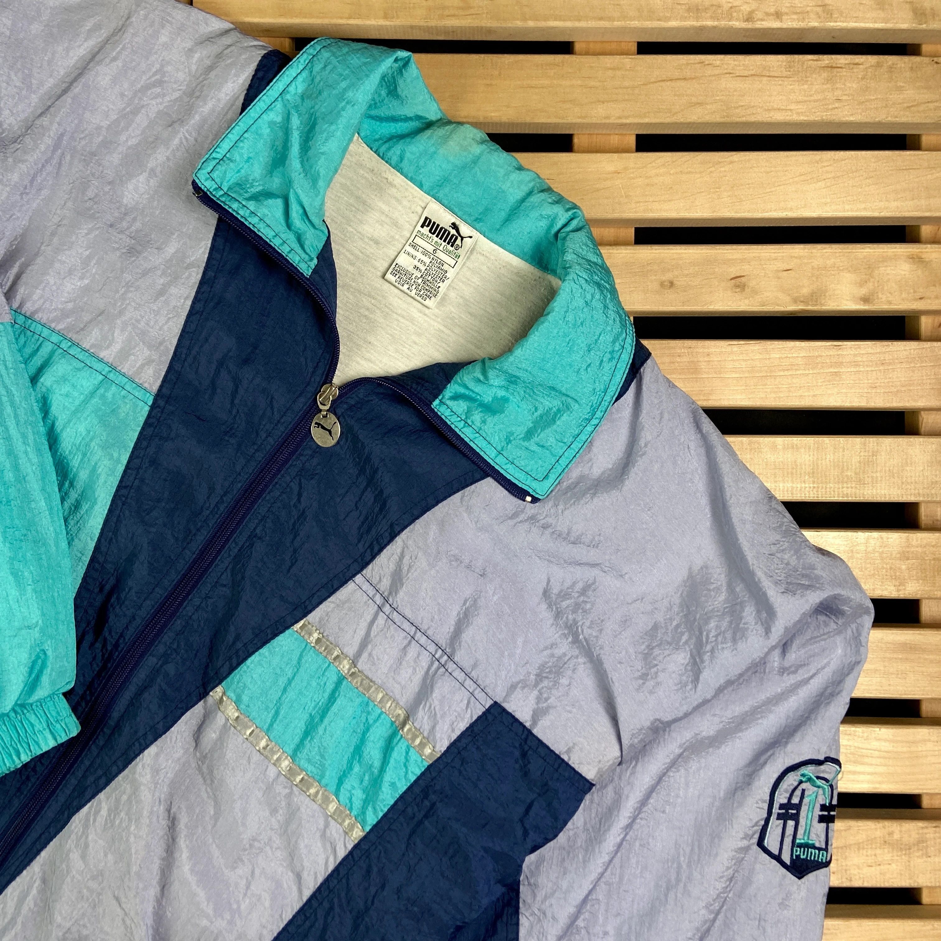 Puma × Vintage Mens Bomber Jacket Puma Vintage Size XL Size US XL / EU 56 / 4 - 2 Thumbnail