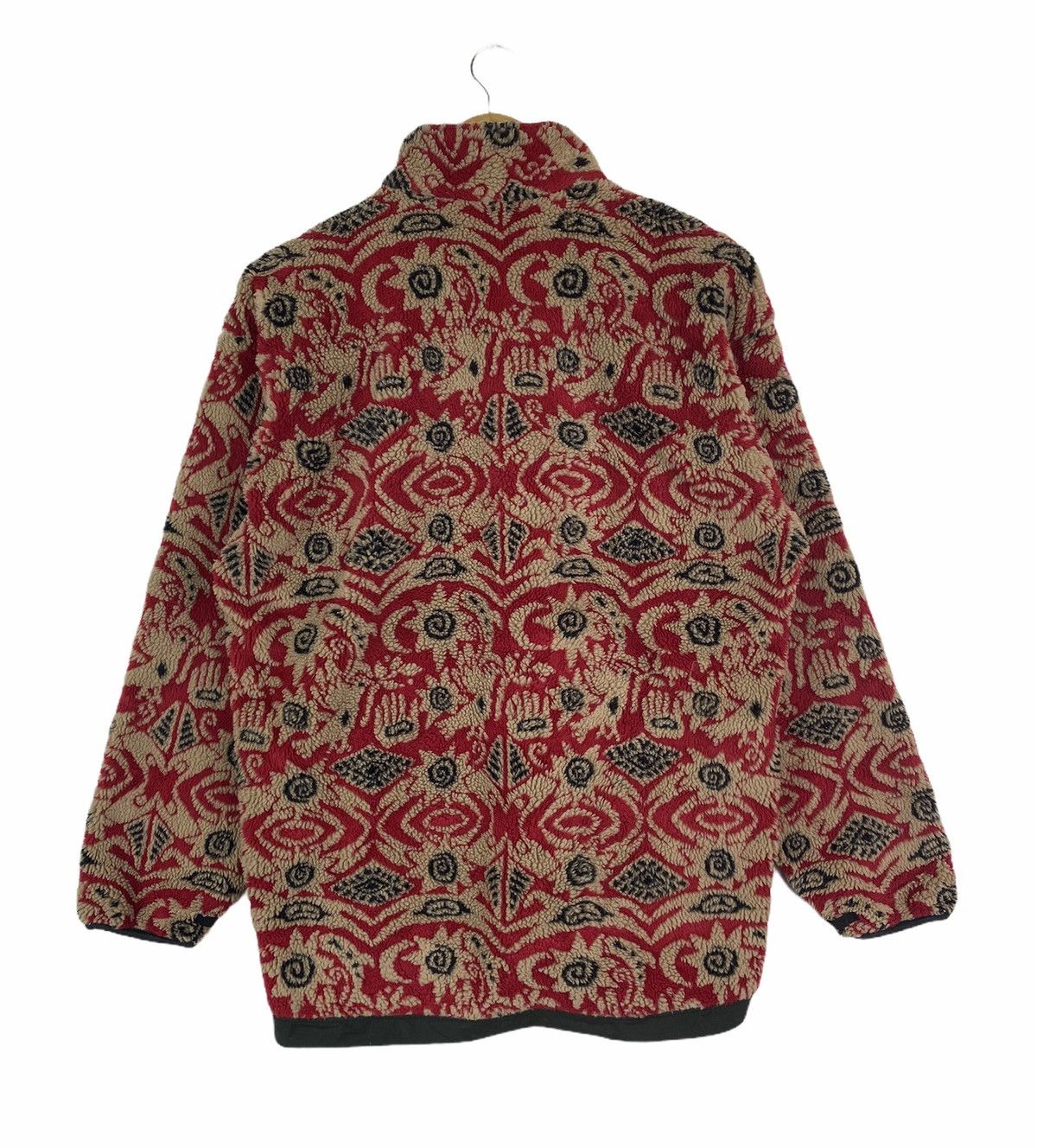 Native Vintage BANFF Outdoor Paisley Design Fleece Sweater Jacket Size US M / EU 48-50 / 2 - 3 Thumbnail