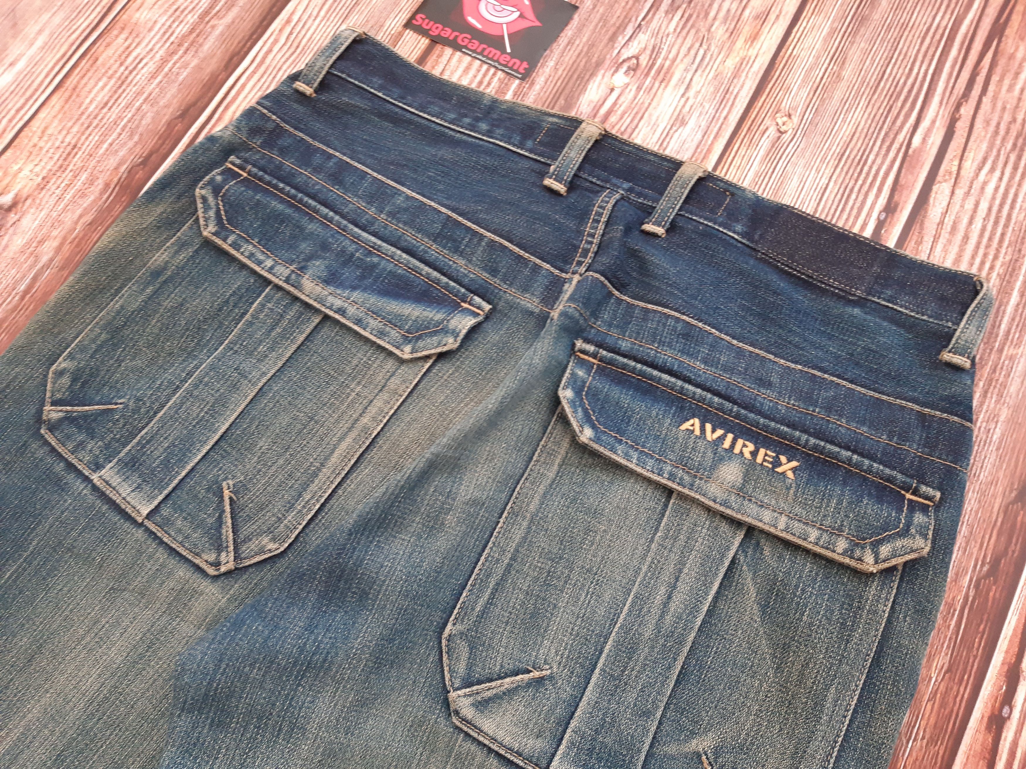 Avirex × Vintage AVIREX Jeans Vintage Distressed Size US 34 / EU 50 - 11 Thumbnail