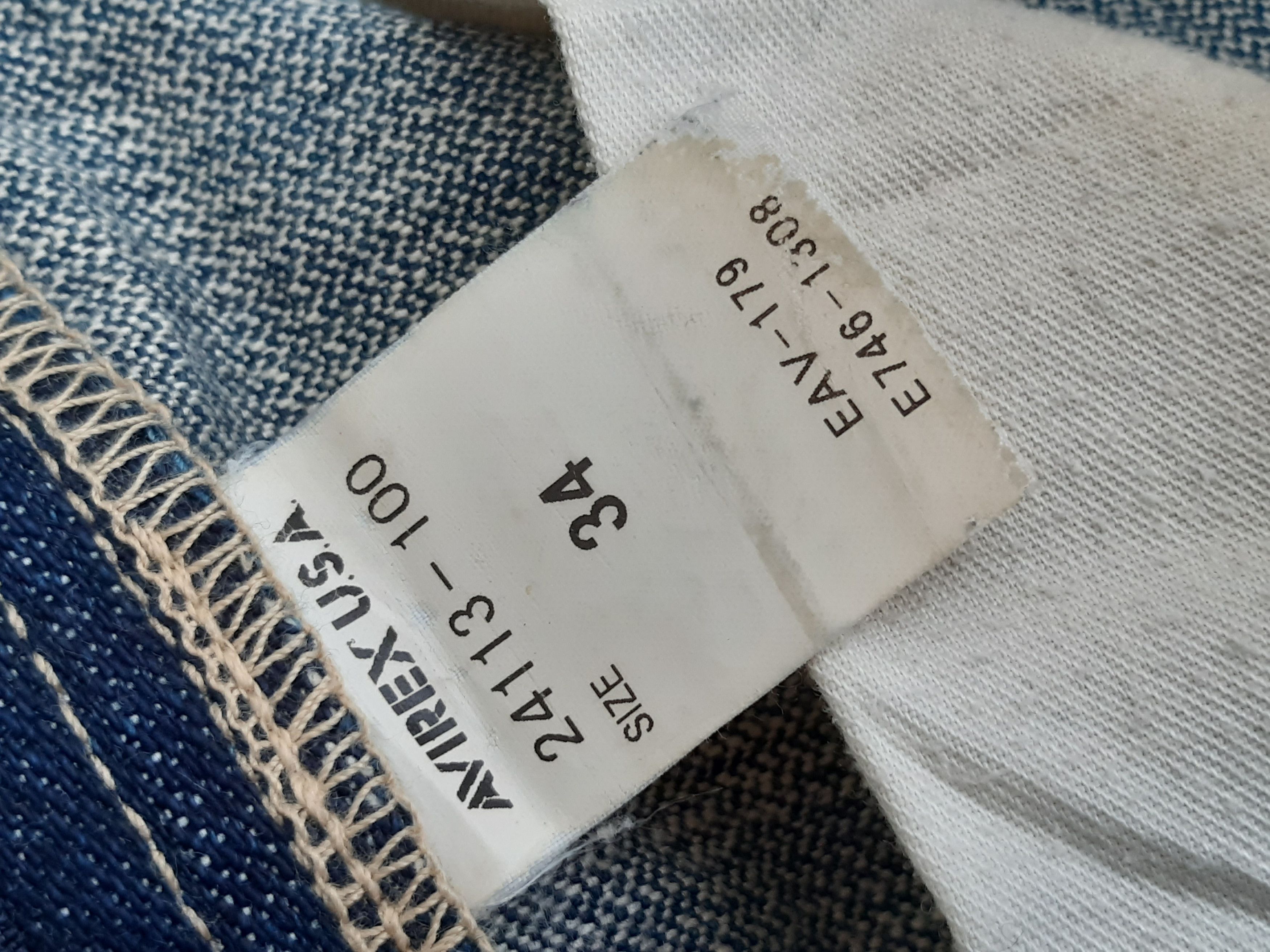 Avirex × Vintage AVIREX Jeans Vintage Distressed Size US 34 / EU 50 - 7 Thumbnail