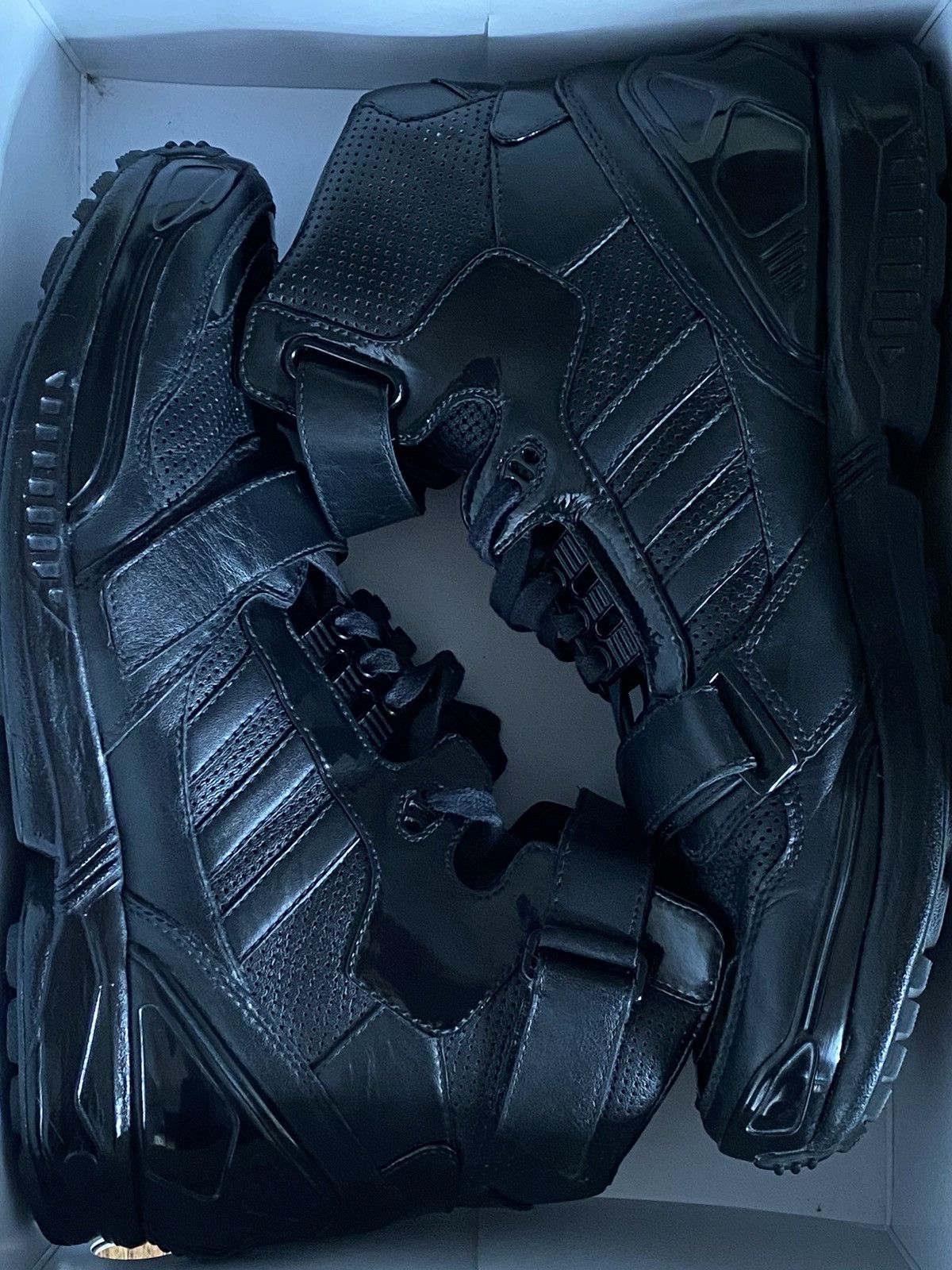 Adidas × Juun.J Juun.J x Adidas ZX 8000 Mid Triple Black Size US 11 / EU 44 - 6 Thumbnail