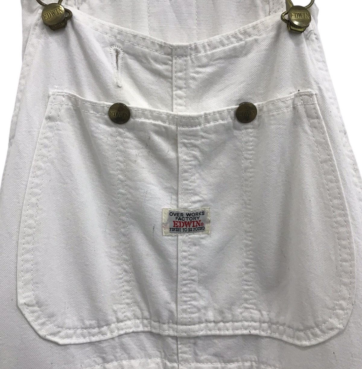 Edwin EDWIN OVER WORKS FACTORY FINEST TO BE FOUND OVERALL Size US 35 - 5 Thumbnail