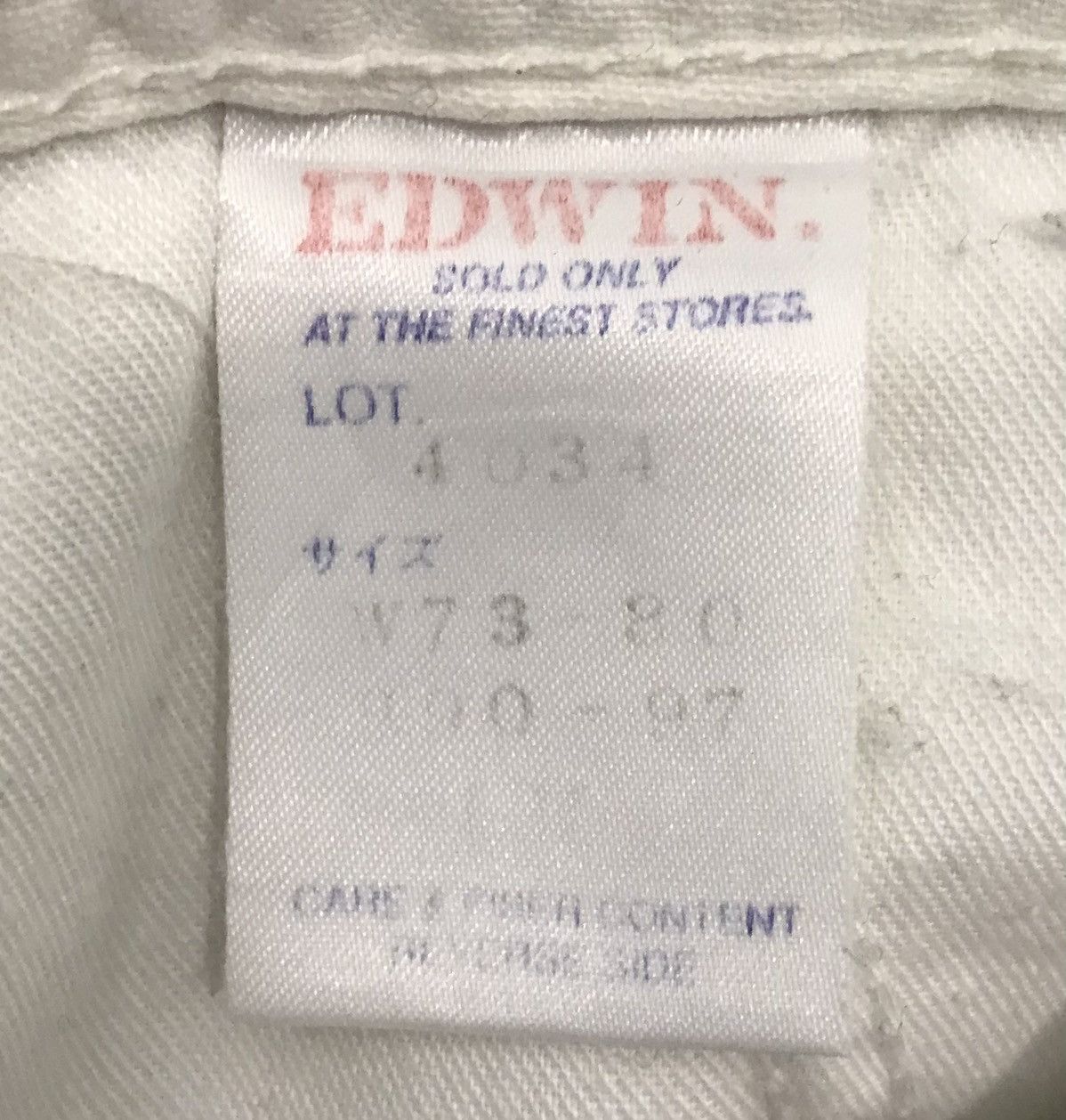 Edwin EDWIN OVER WORKS FACTORY FINEST TO BE FOUND OVERALL Size US 35 - 14 Thumbnail