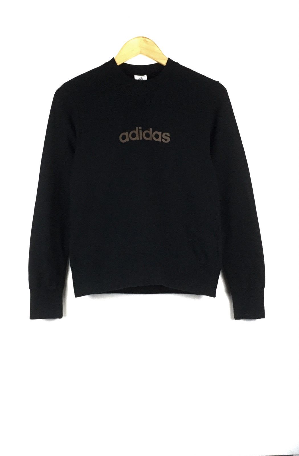Adidas Adidas Black Colour XSmall Crewneck Sweatshirt Size US XS / EU 42 / 0 - 1 Thumbnail