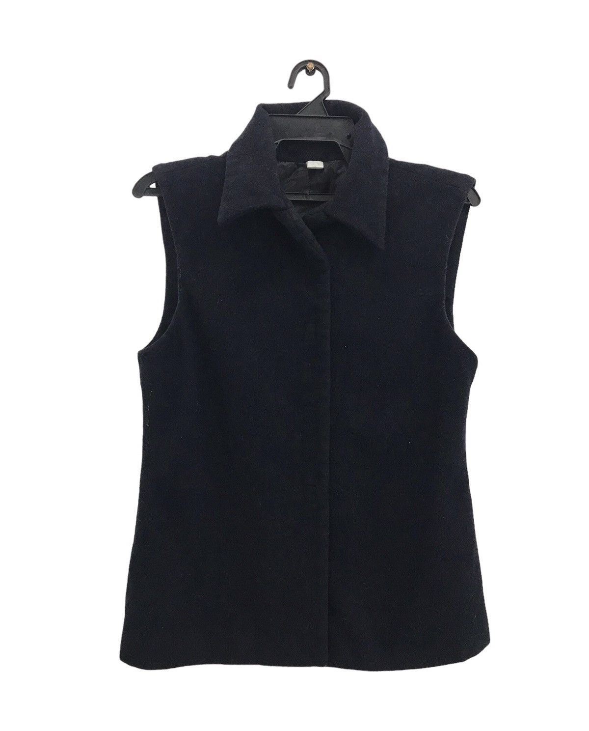 Vintage Ki MADE IN ITALY JACKET COAT SLEEVELESS Size US M / EU 48-50 / 2 - 1 Thumbnail