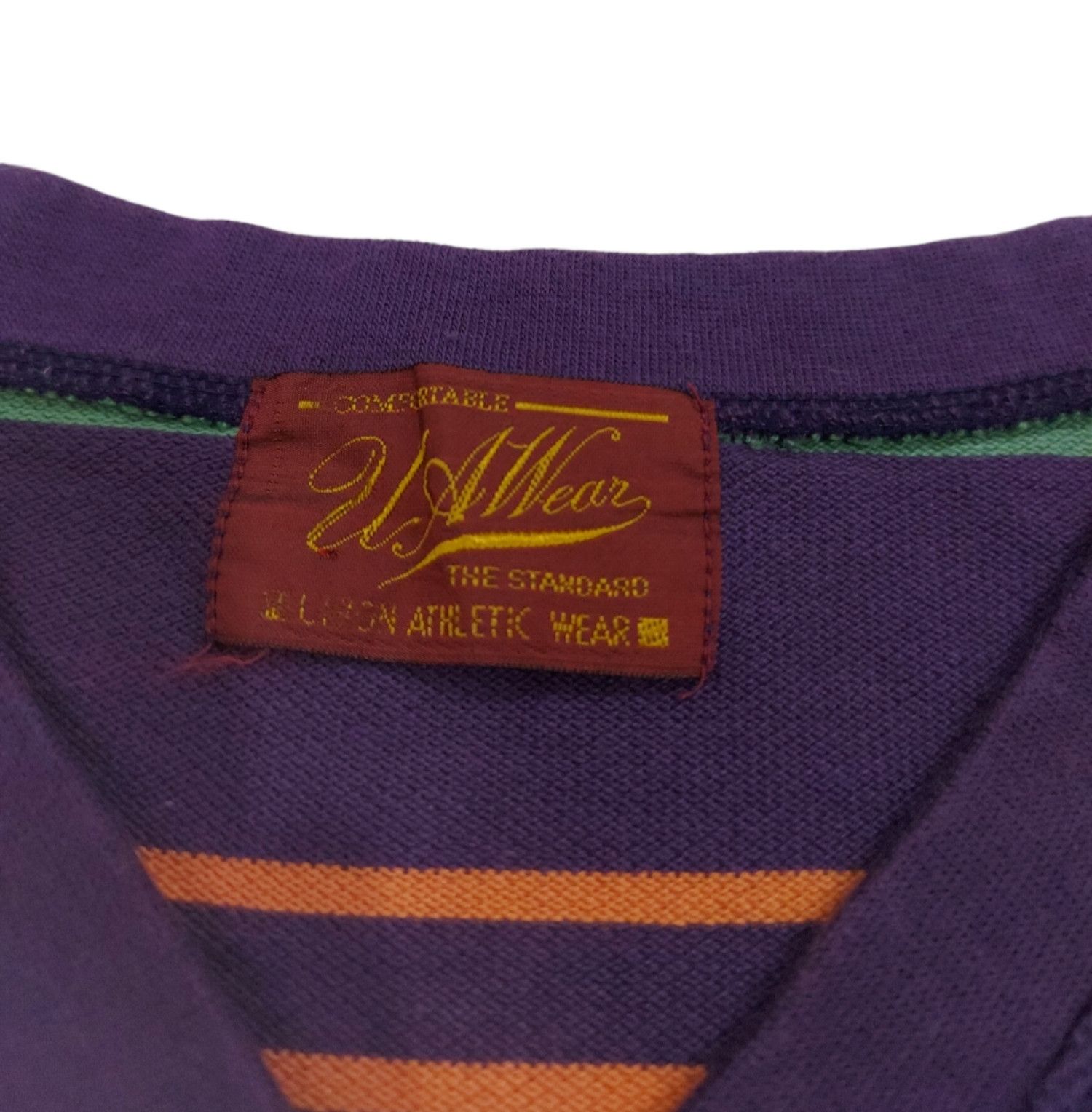 Union LA × Vintage Rare! Vintage Union Athletic Wear Retro Stripe Tee Size US M / EU 48-50 / 2 - 4 Thumbnail