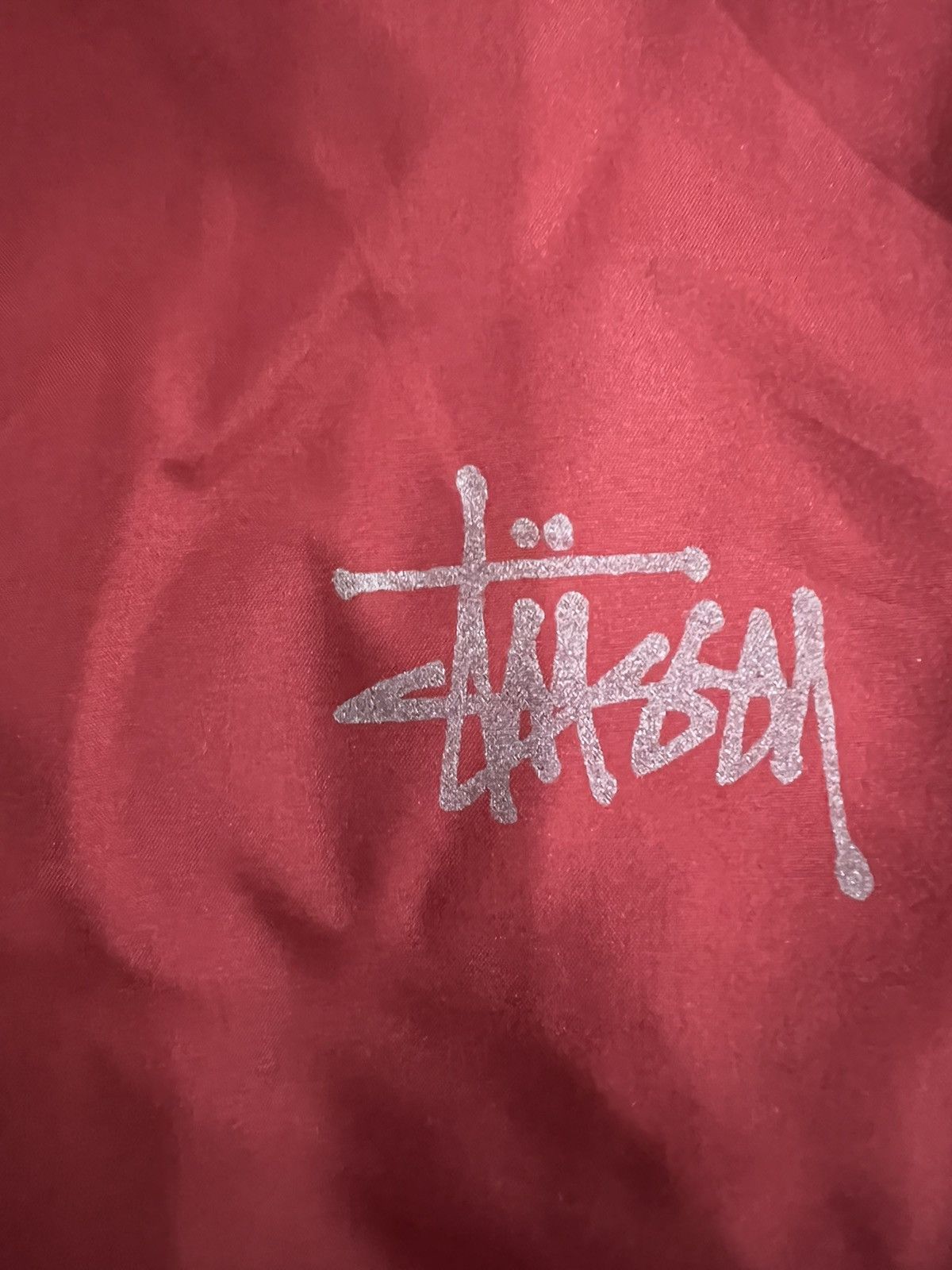 Stussy × Vintage 🔥Vintage Stussy Sport Track Pants Size US 29 - 3 Thumbnail