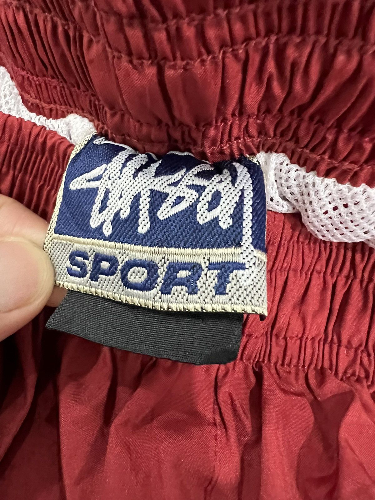 Stussy × Vintage 🔥Vintage Stussy Sport Track Pants Size US 29 - 6 Thumbnail